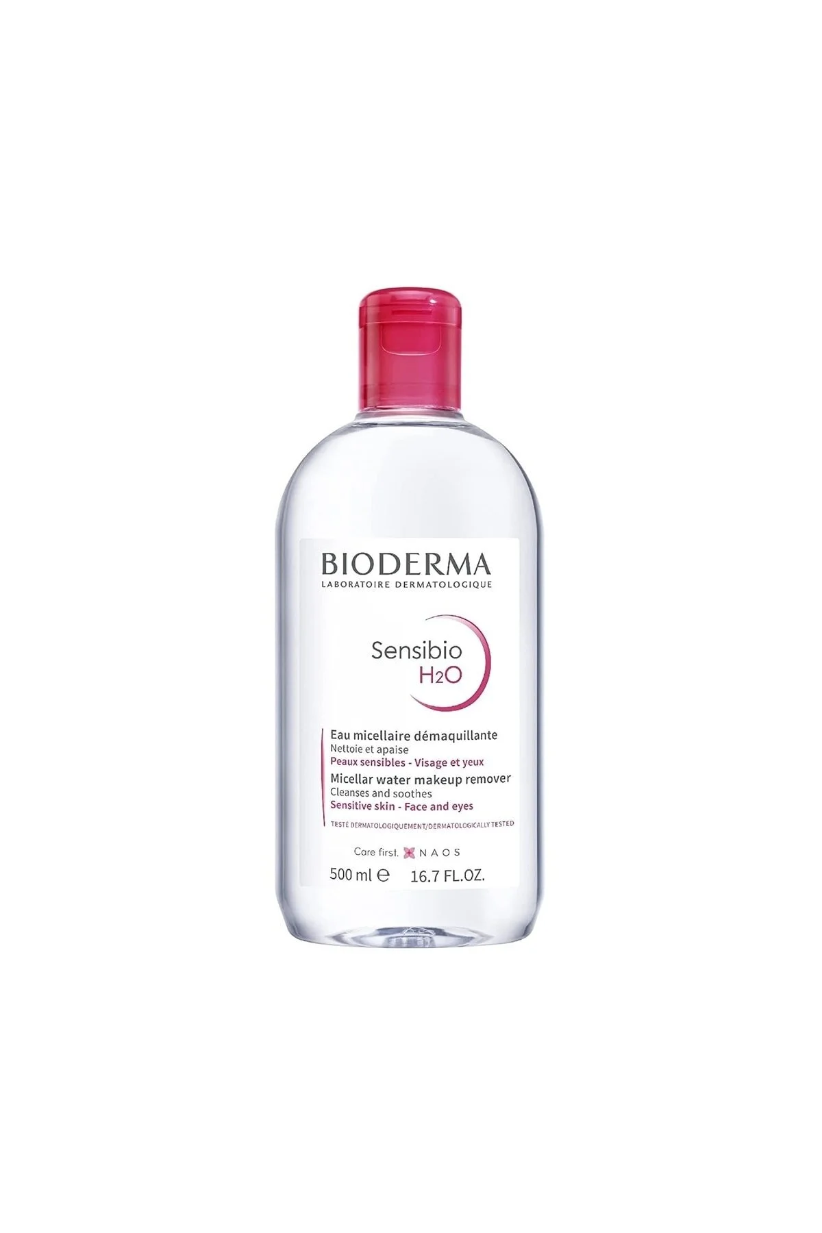 Bioderma آب تمیزکننده صورت و آرایش SensıBIO H20 500 میلی لیتر