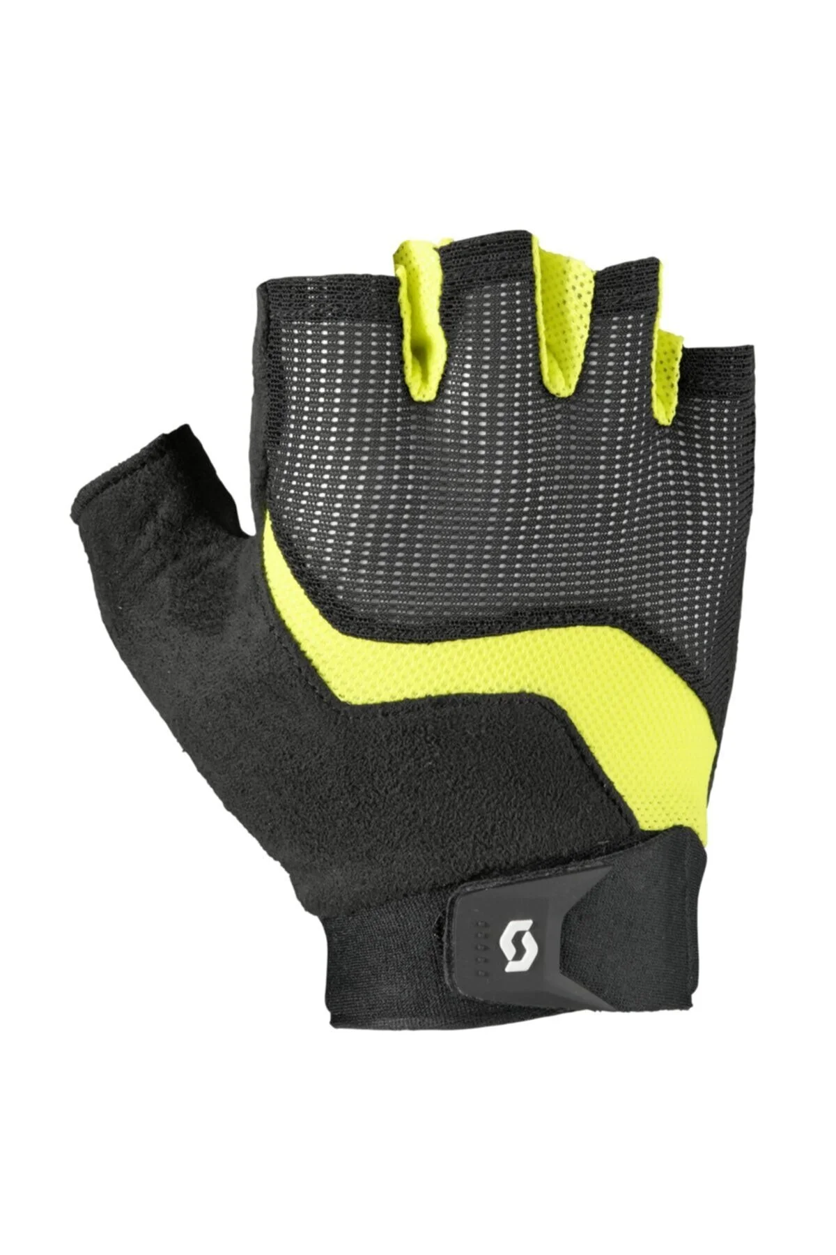 دوچرخه سفید مردانه دستکش های کوتاه Essenttial Green S اسکات SCOTT