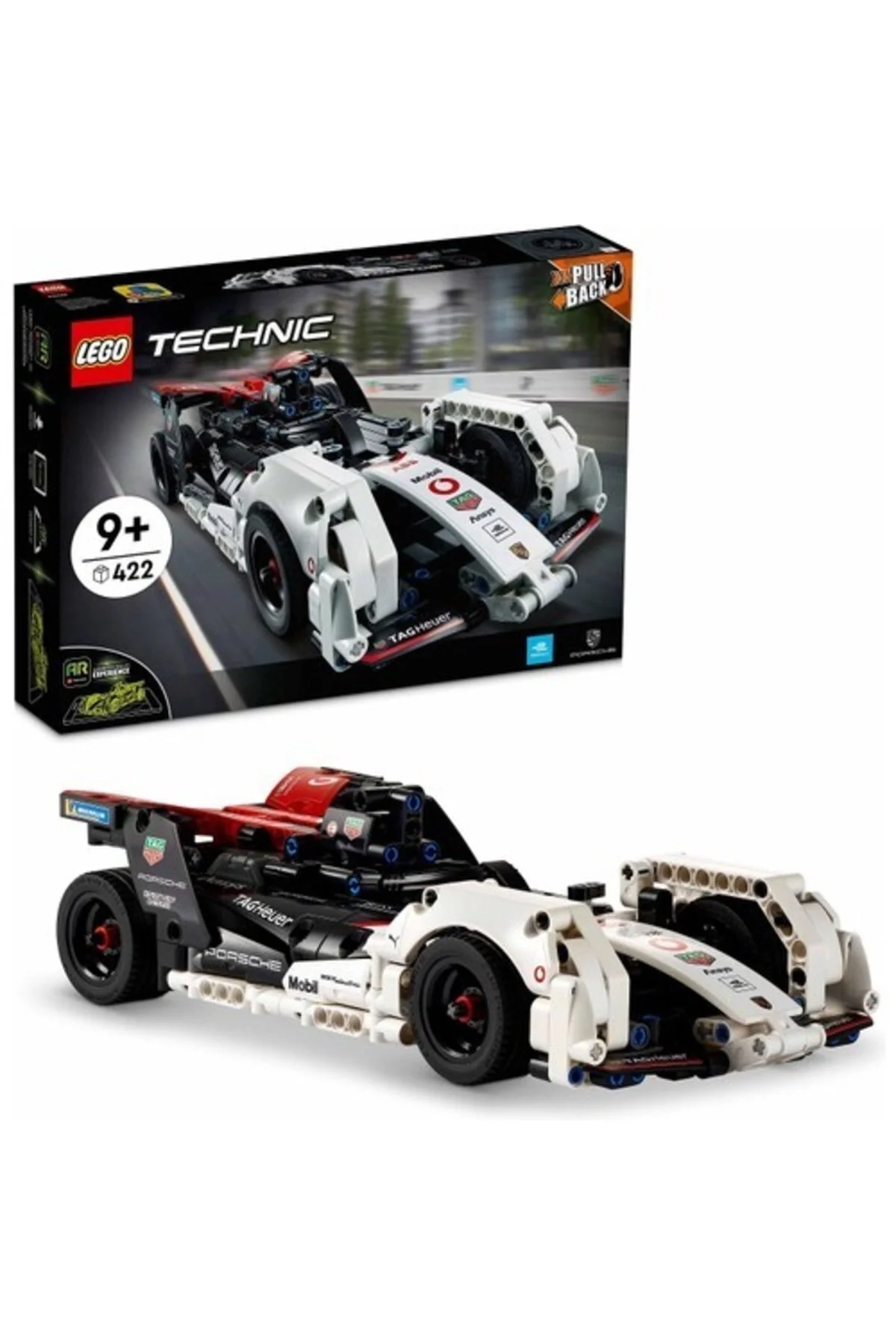 لگو و اسباب بازی های ساخت محور ® TECHNIC FORMULA E® PORSCHE 99X ELECTRIC 42137 ماشین مسابقه ای با قابلیت کشیدن رها کردن برای سنین 9 سال بالاتر از ترکی LEGO