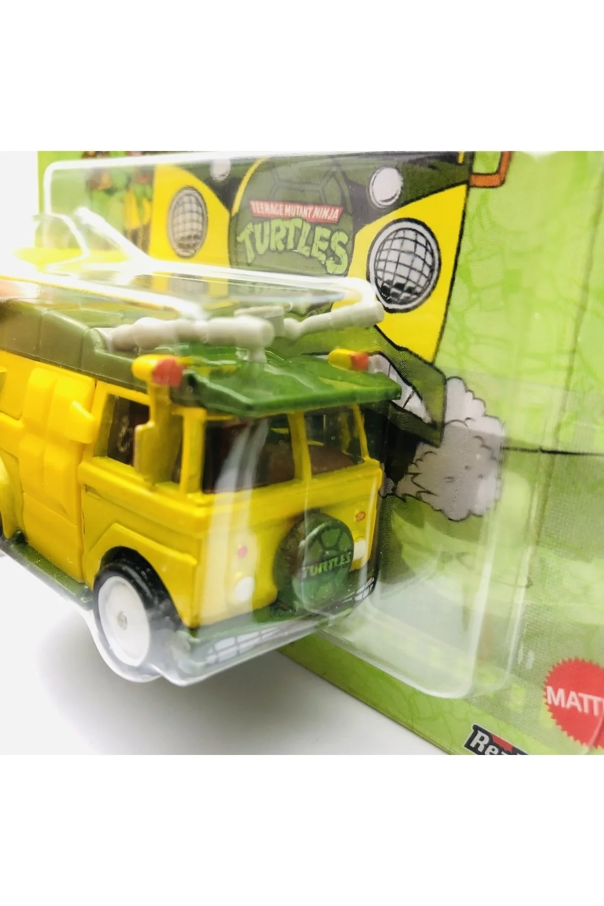 ماشین اسباب بازی لاک پشت نینجا واگن 1:64 Scale Hotwheels برند ممتاز HOT WHEELS