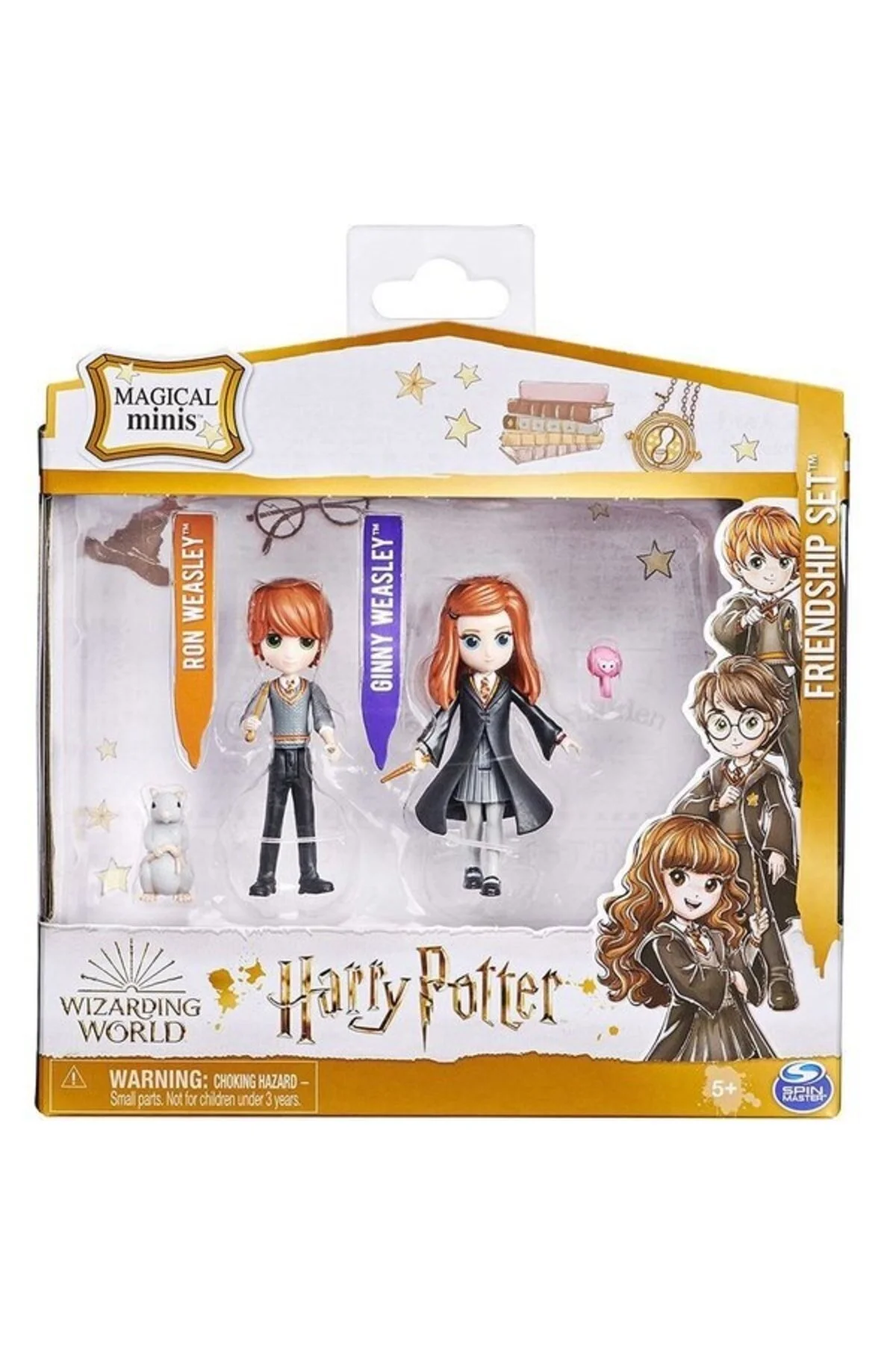 فیگور MAGICAL MINIS RON WEASLEY و GINNY FRIENDSHIP اصل Harry Potter