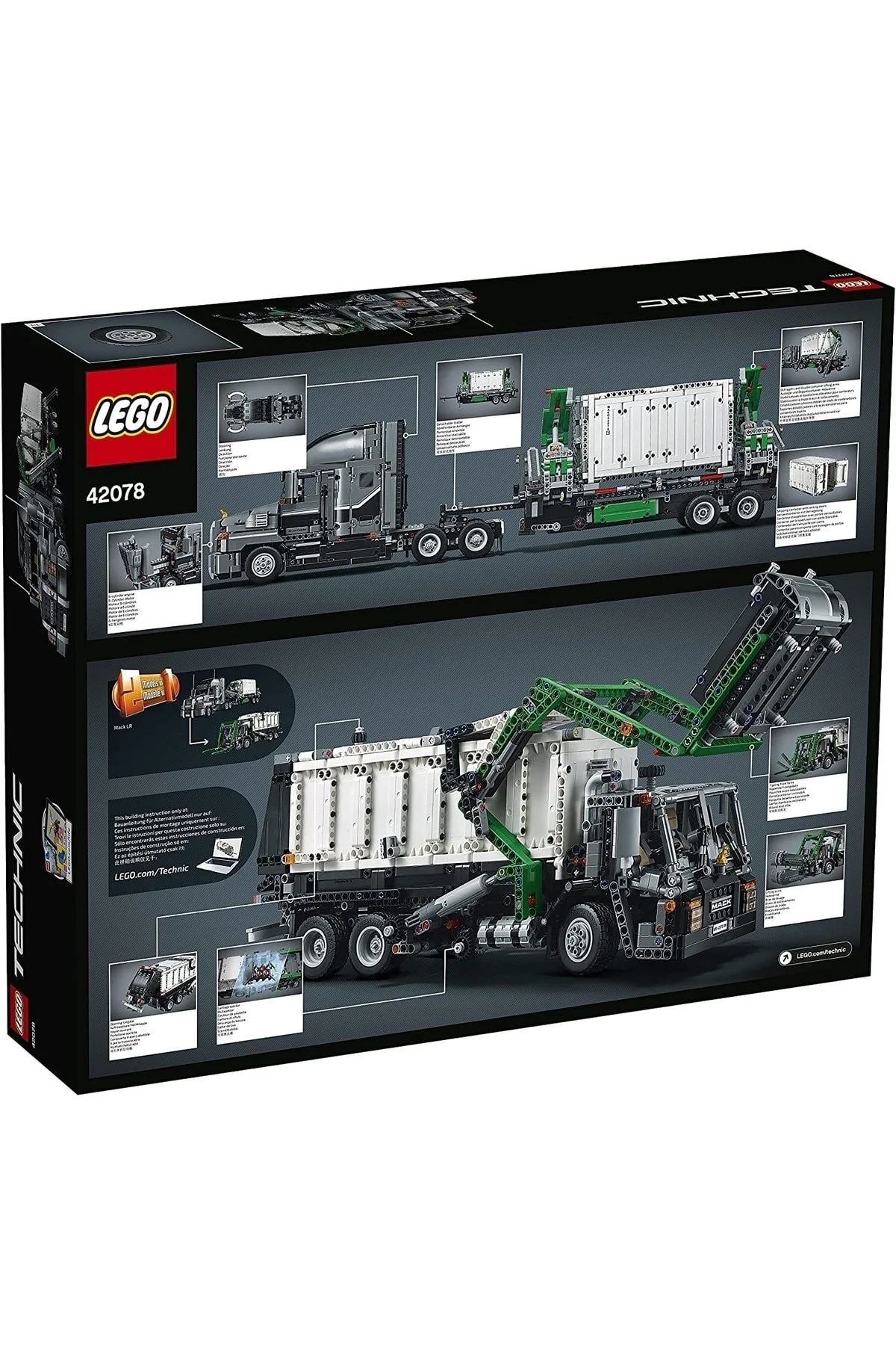 لگو و اسباب بازی های ساخت محور TECHNIC 42078 MACK® ANTHEM از ترکیه LEGO