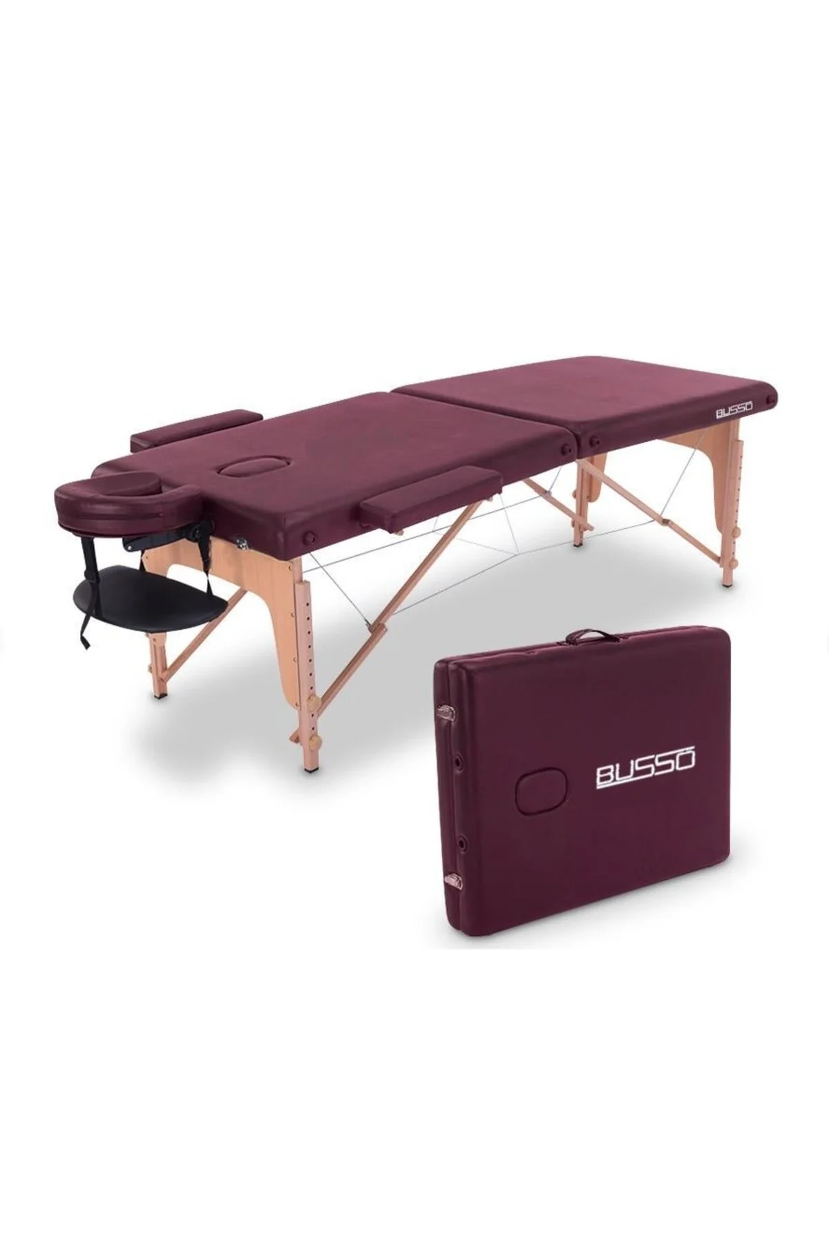 تخت ماساژ قرمز میز قابل اورجینال بوسو Busso