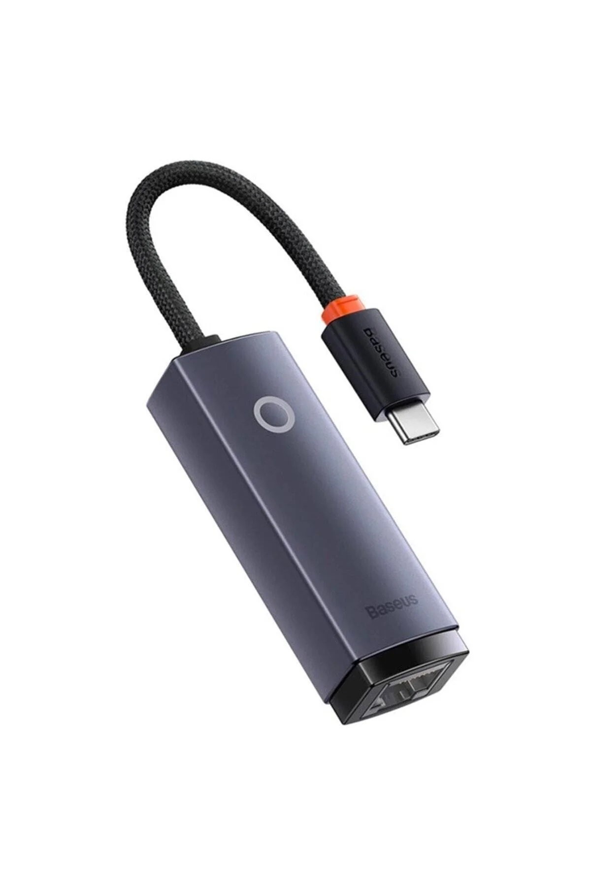 مبدل سری LITE 100MBPS TYPE C به RJ45 اترنت لن آداپتور خاکستری Baseus