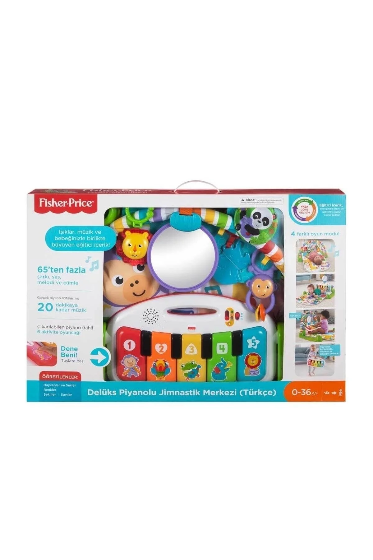 اسباب بازی های نوزاد و فعالیتی سفید مرکز ژیمناستیک اورجینال Fisher Price