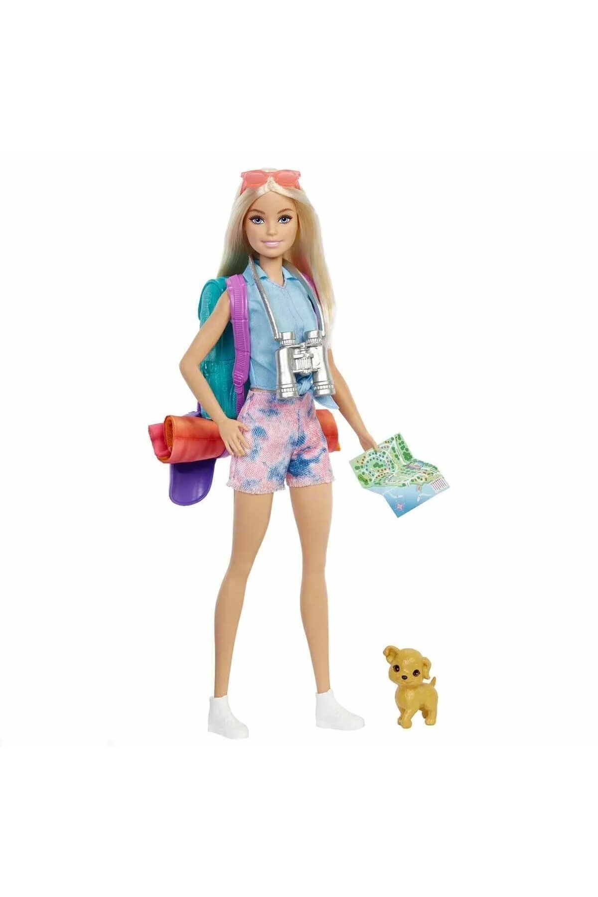 عروسک های اسباب بازی و لوازم جانبی مجموعه باربی می رود کمپینگ HDF73 محصول دارای مجوز Mattel