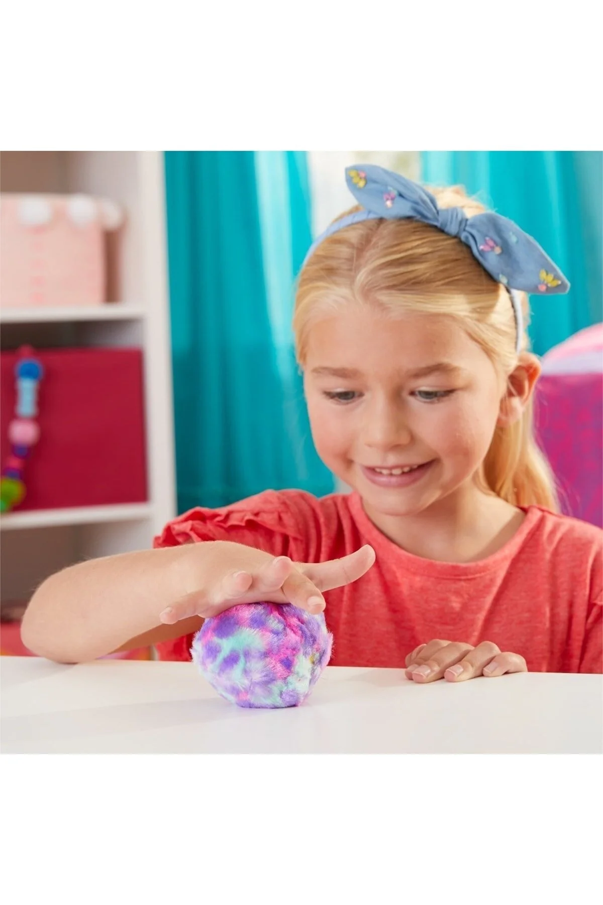 اسباب بازی های پشمی چند رنگ مردانه و زنانه F3519 Furreal Rollies Pompom Animals بسته تعجب Hasbro
