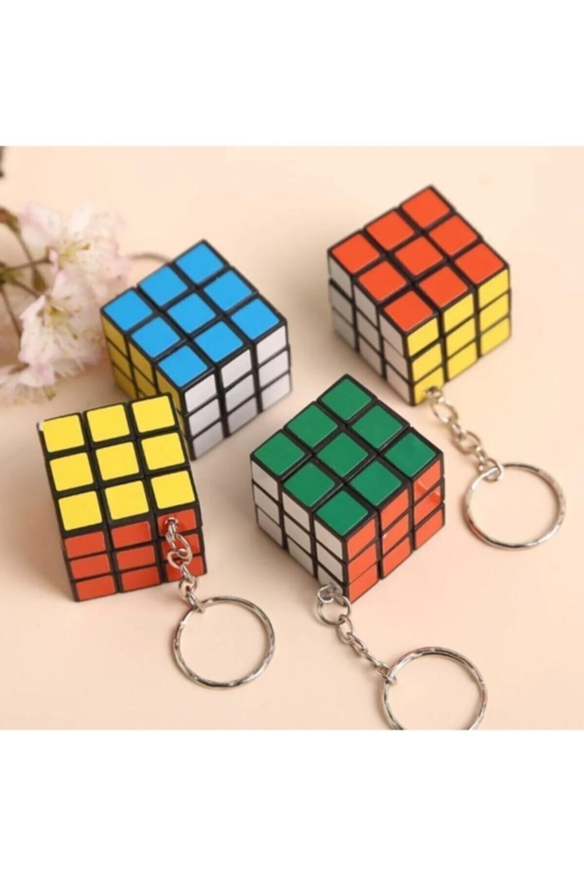 جلیقه کلید 3X3X3 MINI INTELLIGENCE CUBE جاکلیدی سطح مبتدی مکعب هوش Genel Markalar