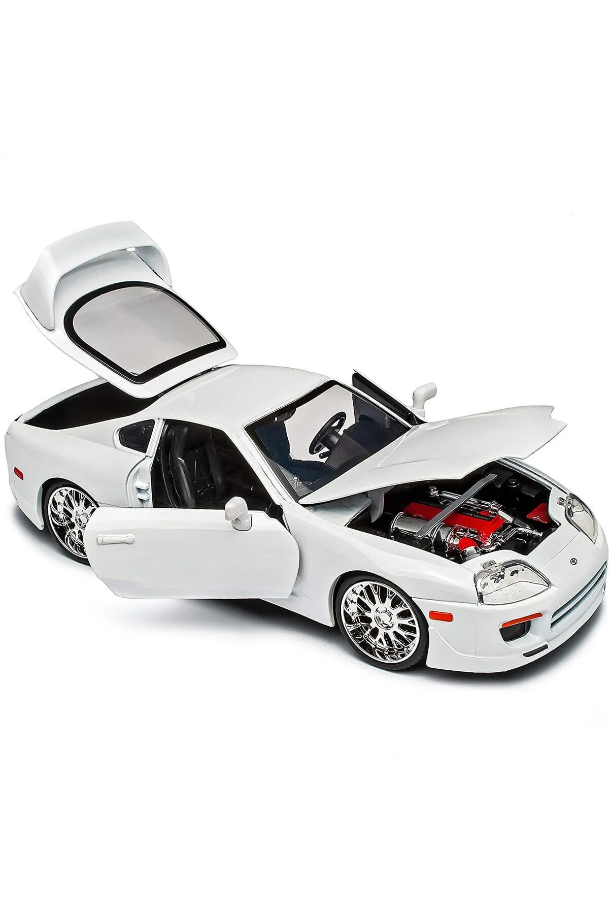 مدل خودرو 1:24 سریع و خشمگین FAST & FURIOUS 1995 TOYOTA SUPRA CAR Jada