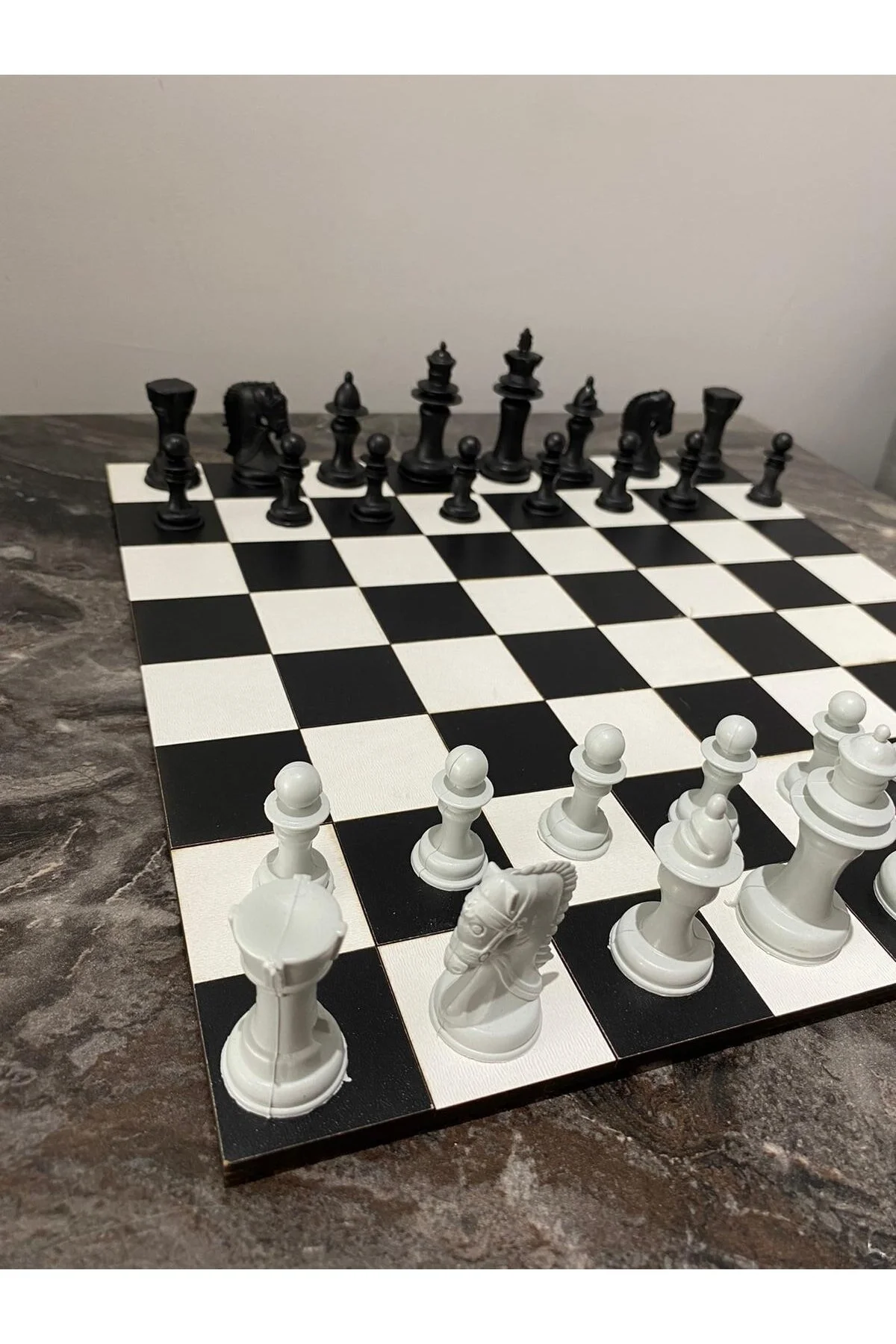 شطرنج MDF تخته پلاستیکی 32 Genel Markalar