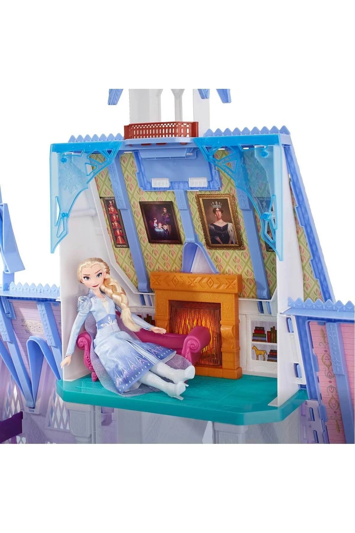 ست های بازی خانگی و آشپزخانه قلعه آرندل غول یخ زده دیزنی با 2 نور  Hasbro