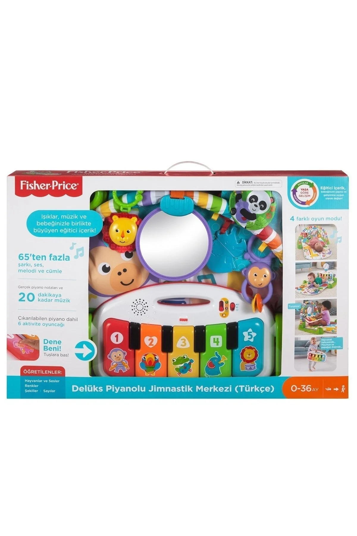 فرش بازی چند رنگ ® ترکیه اورجینال Fisher Price