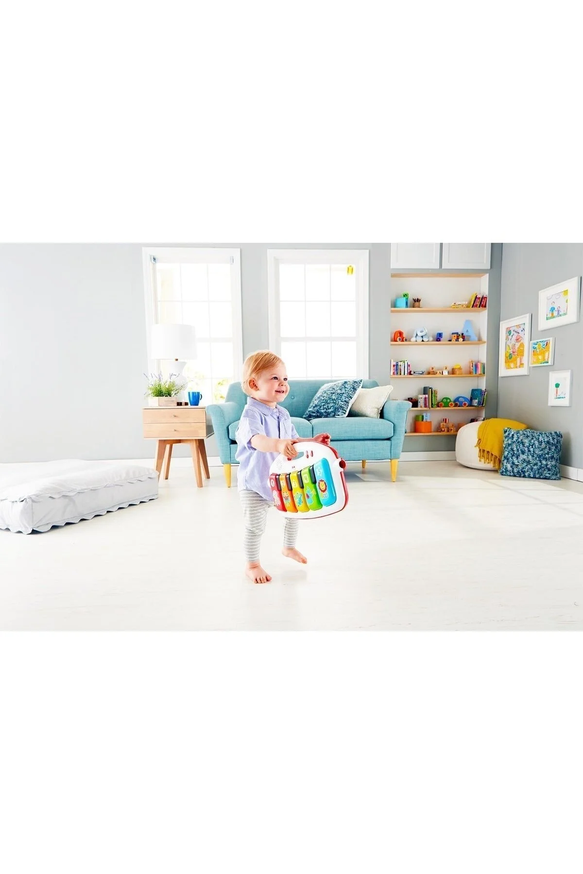 فرش بازی چند رنگ ® ترکیه اورجینال Fisher Price