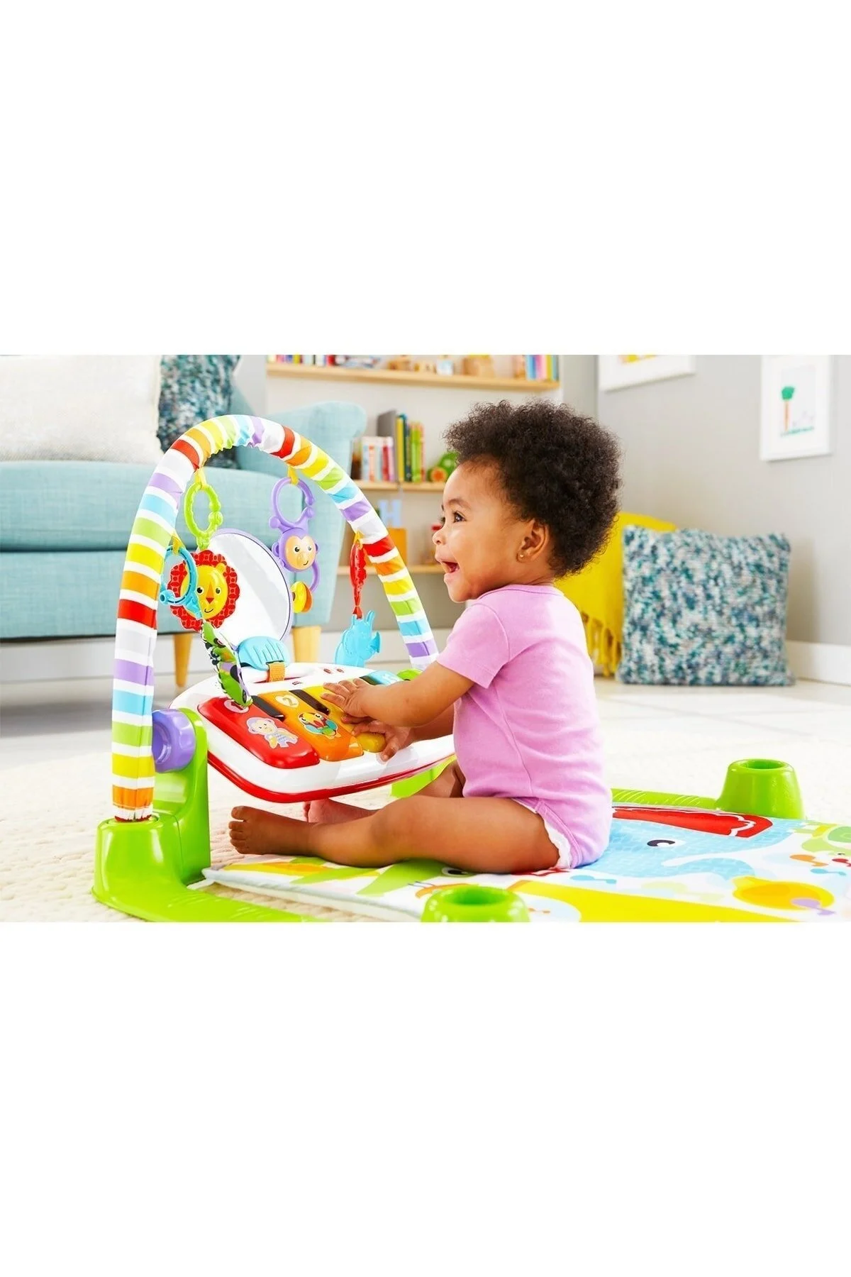 فرش بازی چند رنگ ® ترکیه اورجینال Fisher Price