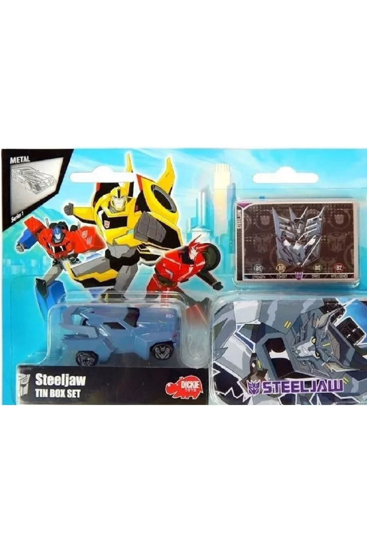 ماشین اسباب بازی STEELJAW 2015 سری 1 DIEICT 7CM نسخه محدود transformers