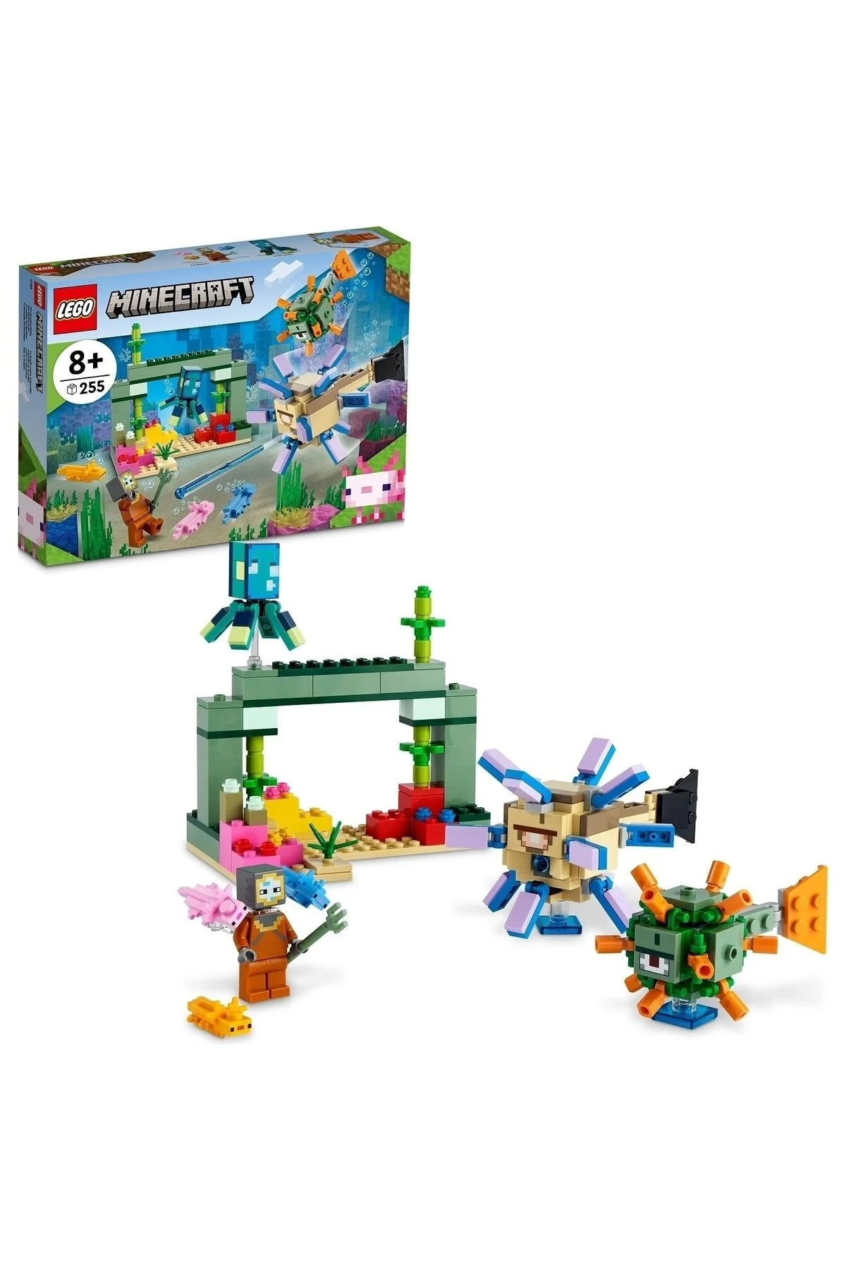 لگو و اسباب بازی های ساخت محور ® MINECRAFT® GUARDIAN BATTLE 21180 255 قطعه LEGO