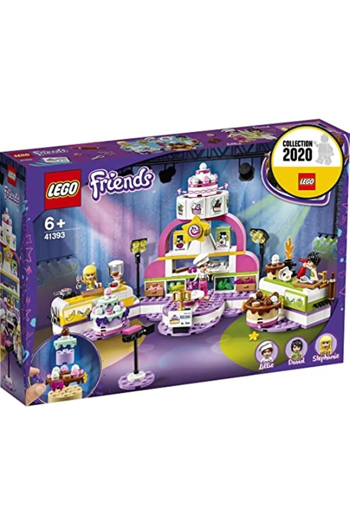 لگو و اسباب بازی های ساخت محور FRIENDS BAKING COMPETITION 41393 ست ساختمانی خلاقانه برای کودکان 361 عدد از ترکیه LEGO