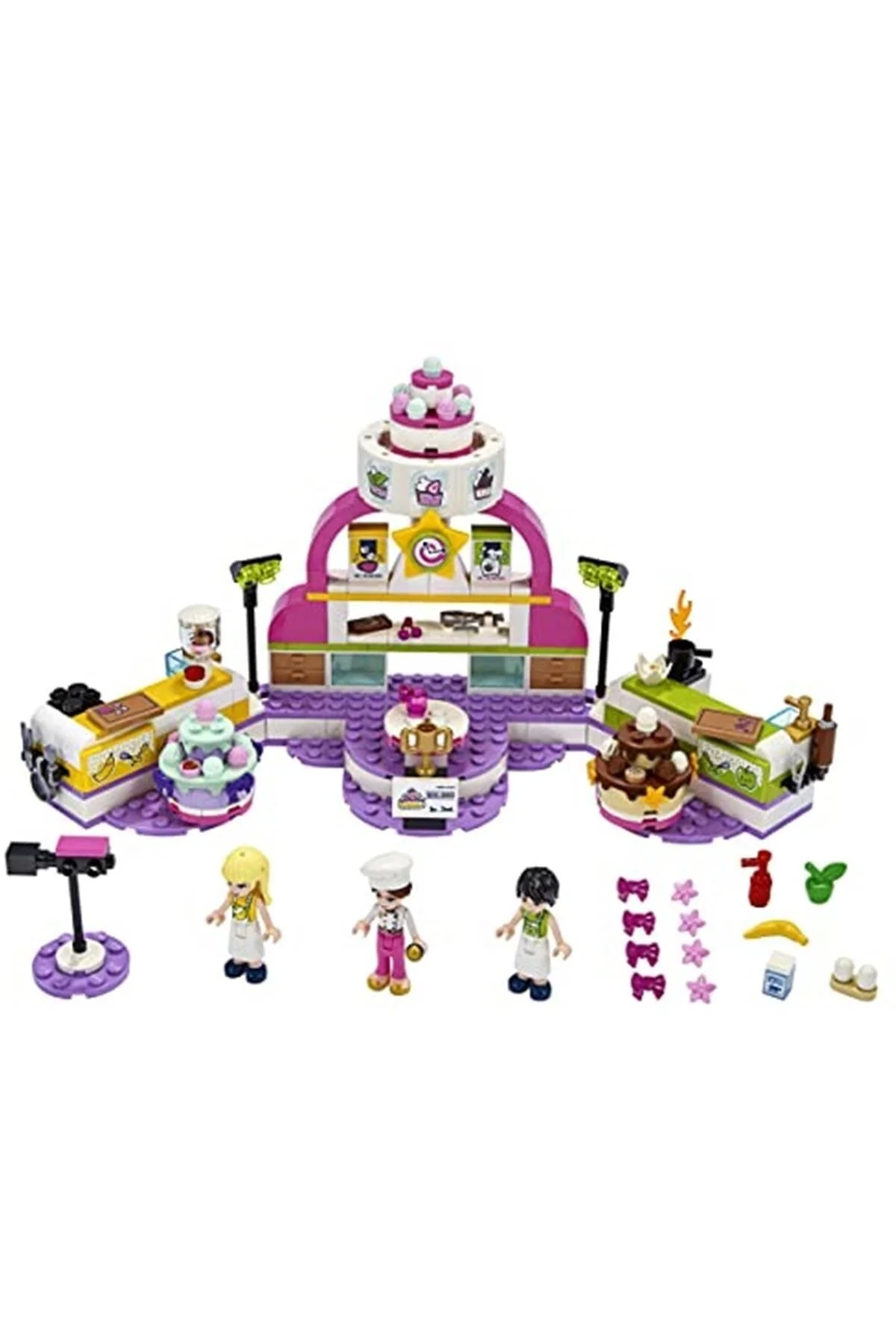 لگو و اسباب بازی های ساخت محور FRIENDS BAKING COMPETITION 41393 ست ساختمانی خلاقانه برای کودکان 361 عدد از ترکیه LEGO