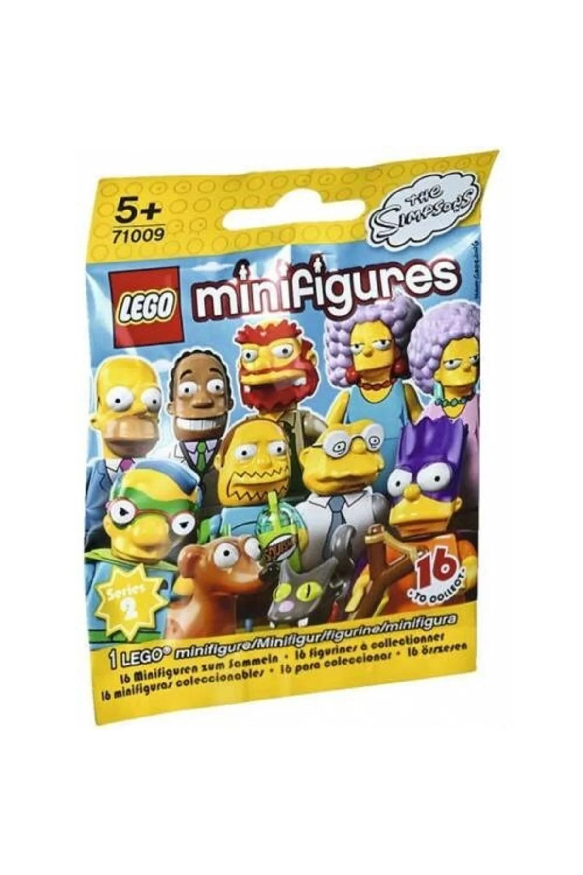 اسباب بازی های فیگور شخصیت MINIFIGURES THE SIMPSONS SERIES 2 MINI FIGURE 71009 DR HIBBERT ORIGINAL اورجینال LEGO