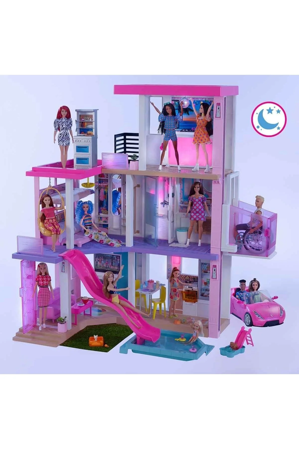 عروسک های اسباب بازی و لوازم جانبی خانه رویایی باربی GRG93 اورجینال Mattel