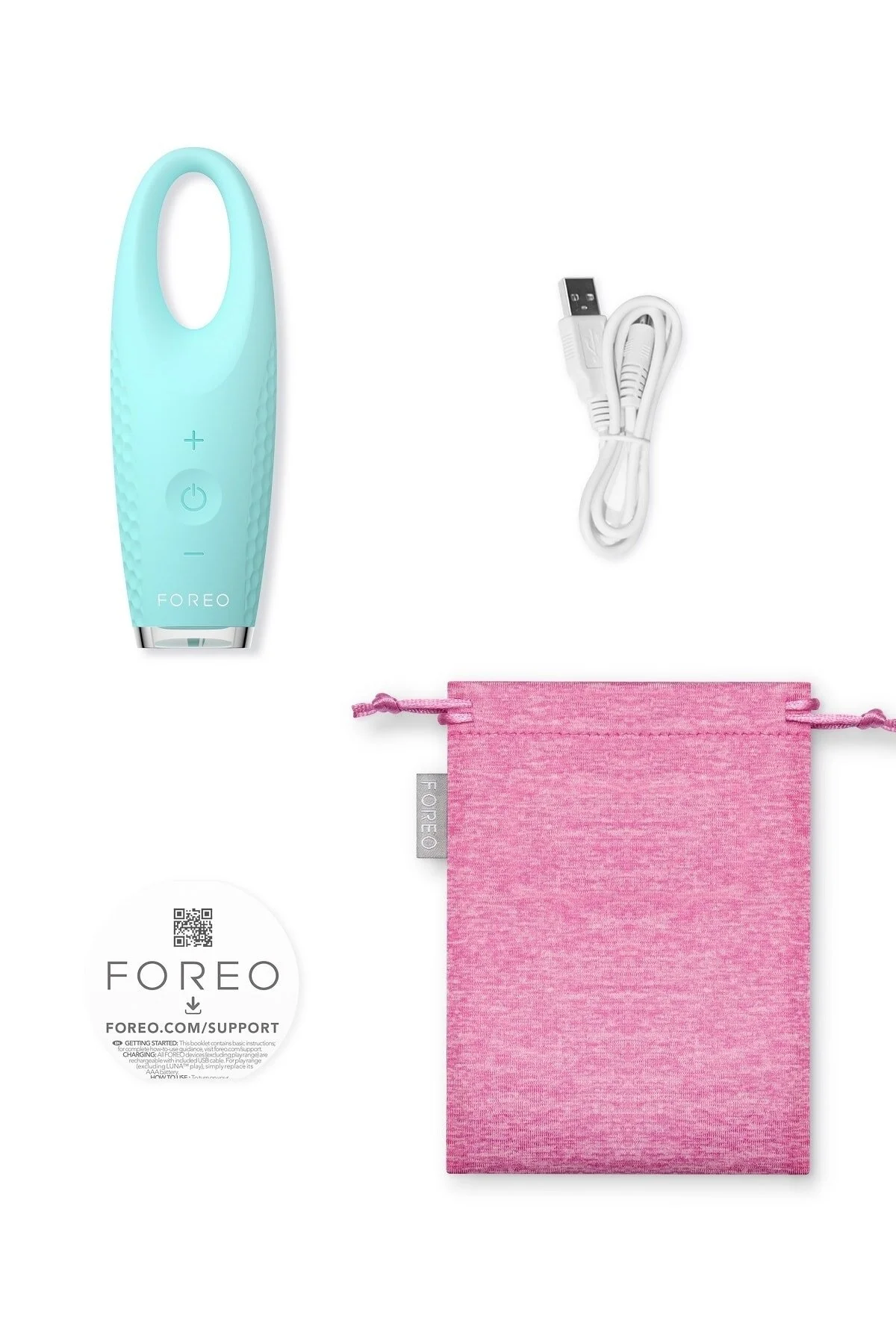 دستگاه شستشوی صورت سبز واتر جت ماساژ چشم روشنایی Iris 2 نعناع Foreo