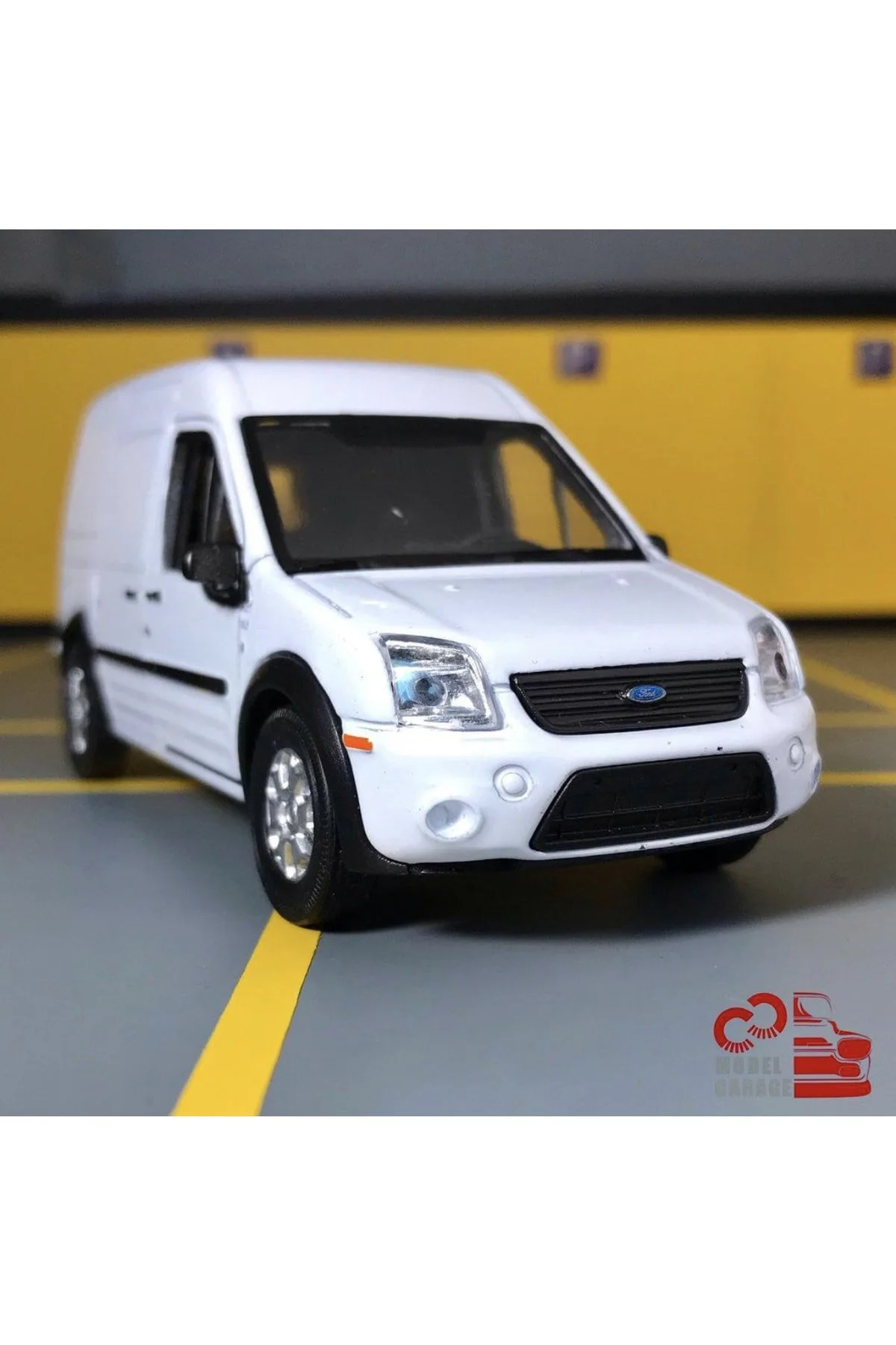 مدل خودرو FORD TRANSIT CONNECT 1 36 مقیاس C&C MODEL GARAGE DROP DIECAST METAL Genel Markalar