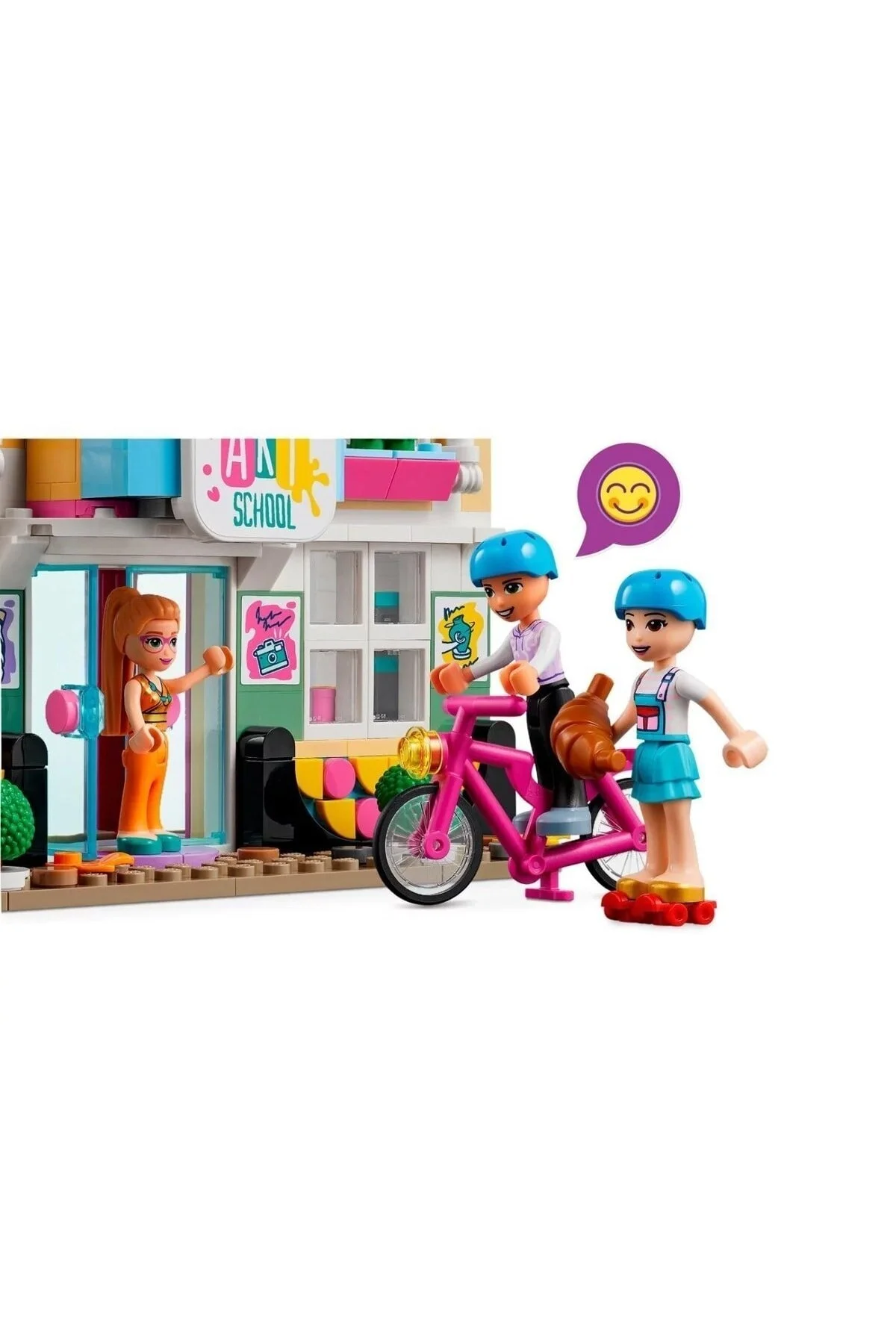 ماکت 41711 دوستان مدرسه هنر EMMAN 84 قطعه +4 سن لگو اورجینال LEGO