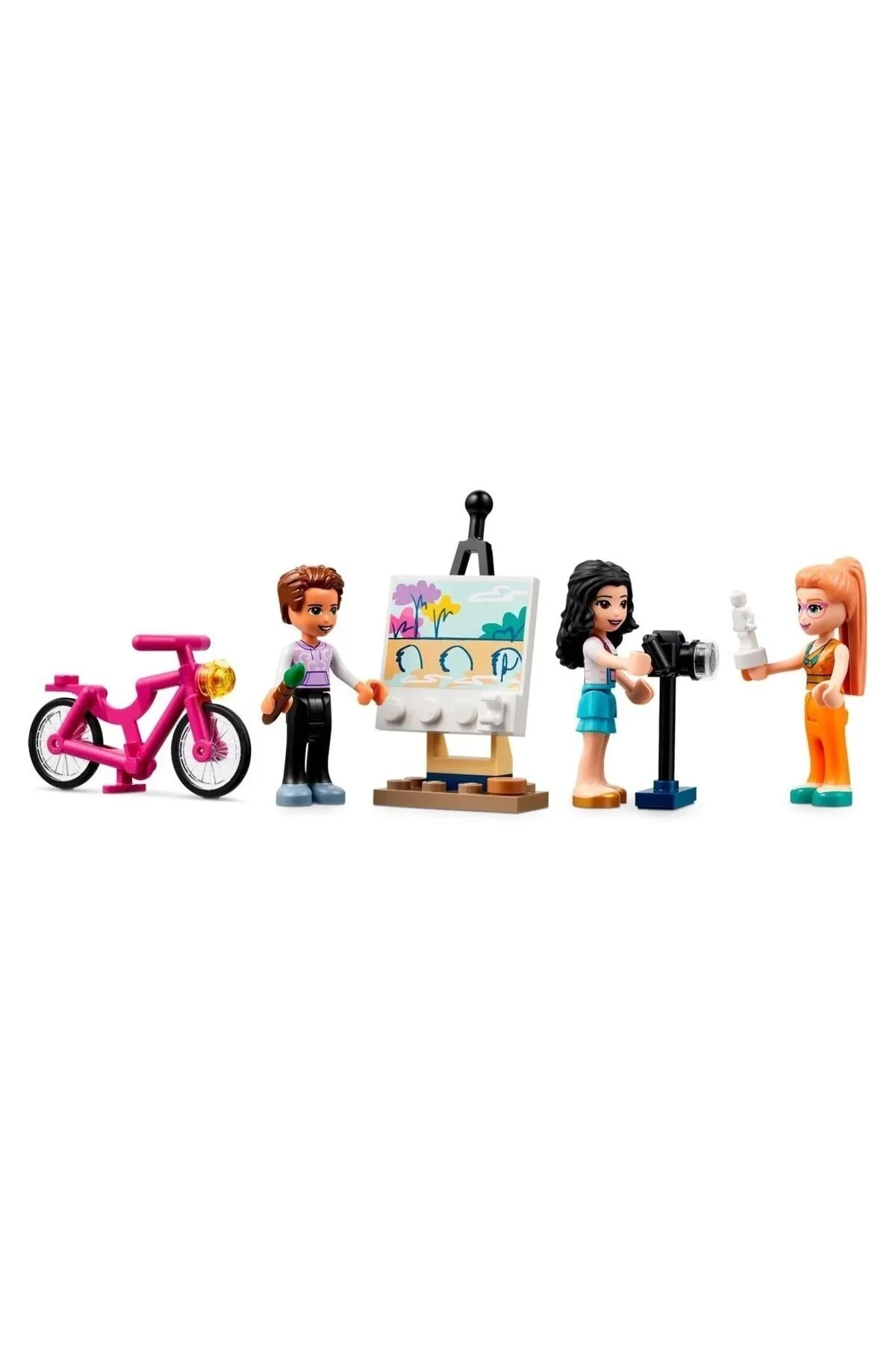 ماکت 41711 دوستان مدرسه هنر EMMAN 84 قطعه +4 سن لگو اورجینال LEGO