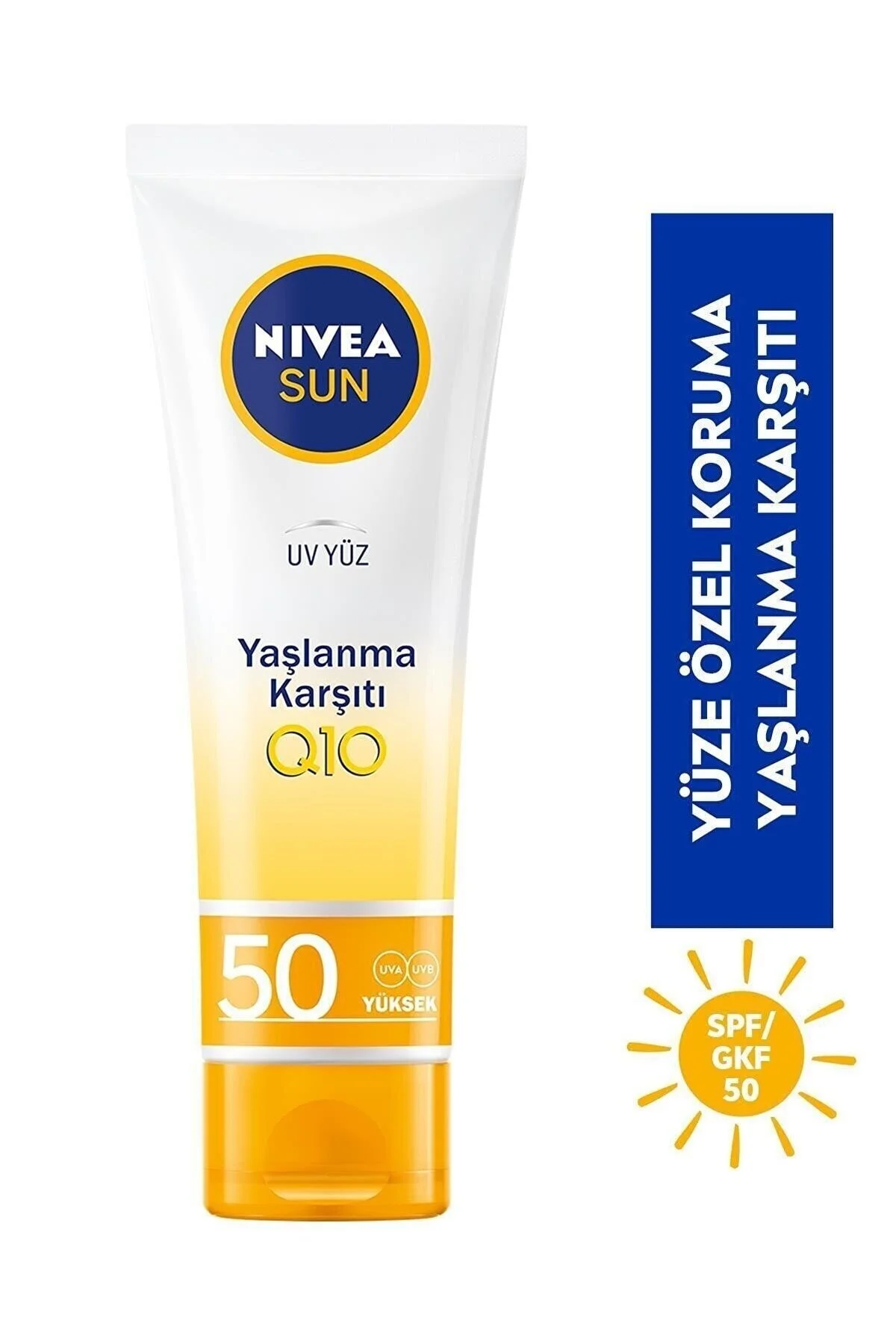 NIVEA کرم ضد پیری صورت با SPF50 و حجم 50 میلی لیتر