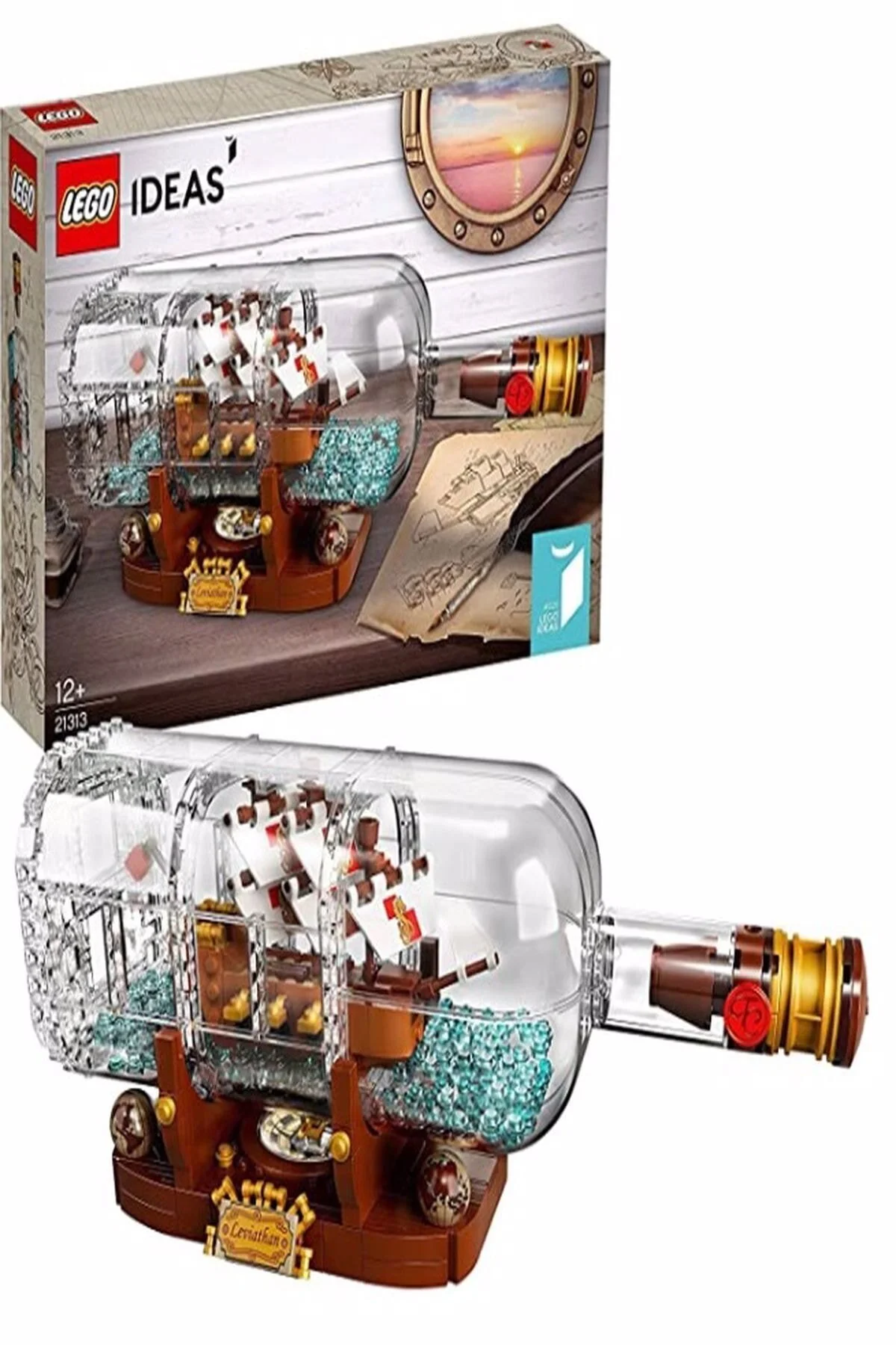 لگو و اسباب بازی های ساخت محور IDEAS 21313 SHIP IN A BOTTLE از ترکیه LEGO