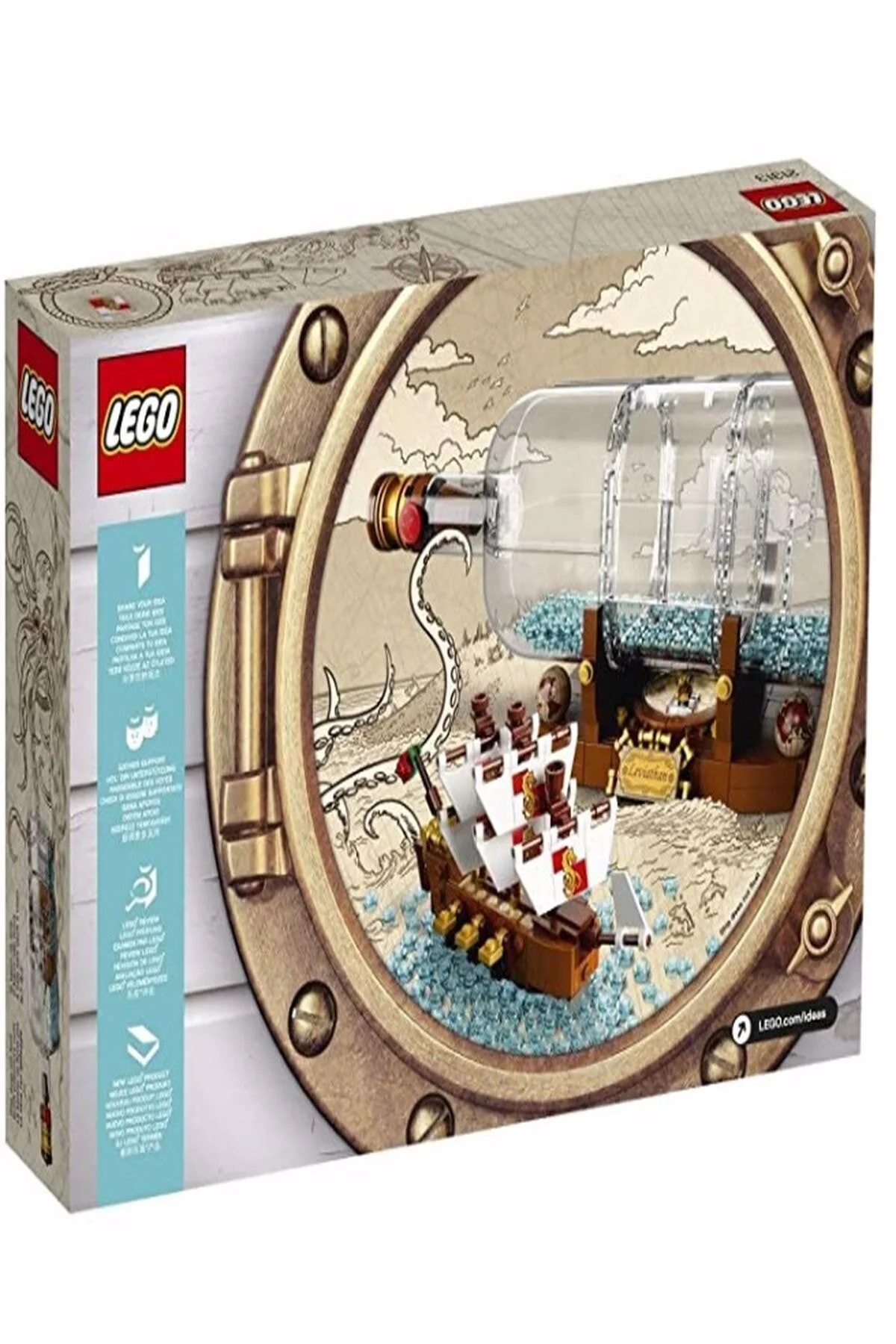 لگو و اسباب بازی های ساخت محور IDEAS 21313 SHIP IN A BOTTLE از ترکیه LEGO