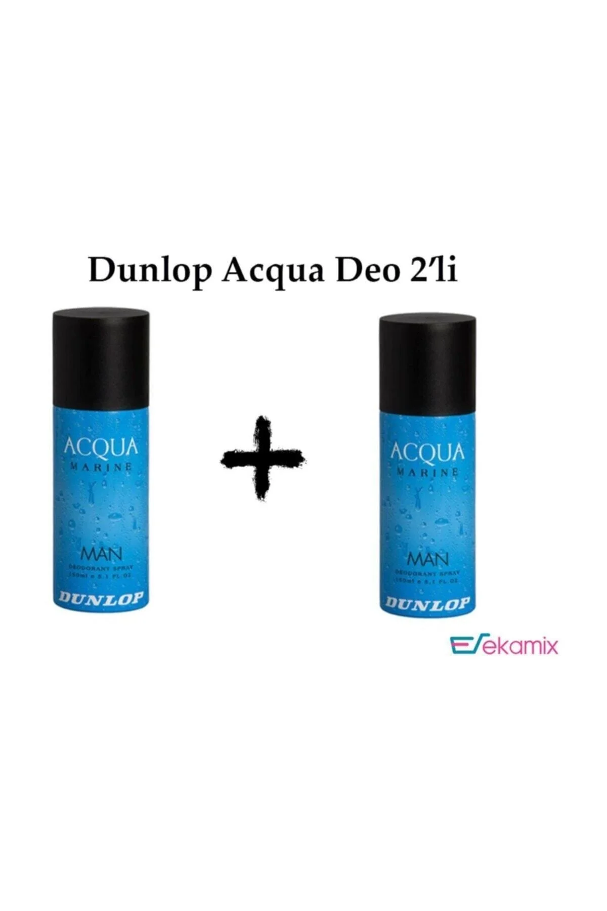 دئودورانت و رول آن مردانه زنانه AQUA DEO 150 میل. 2 قطعه دانلوپ Dunlop
