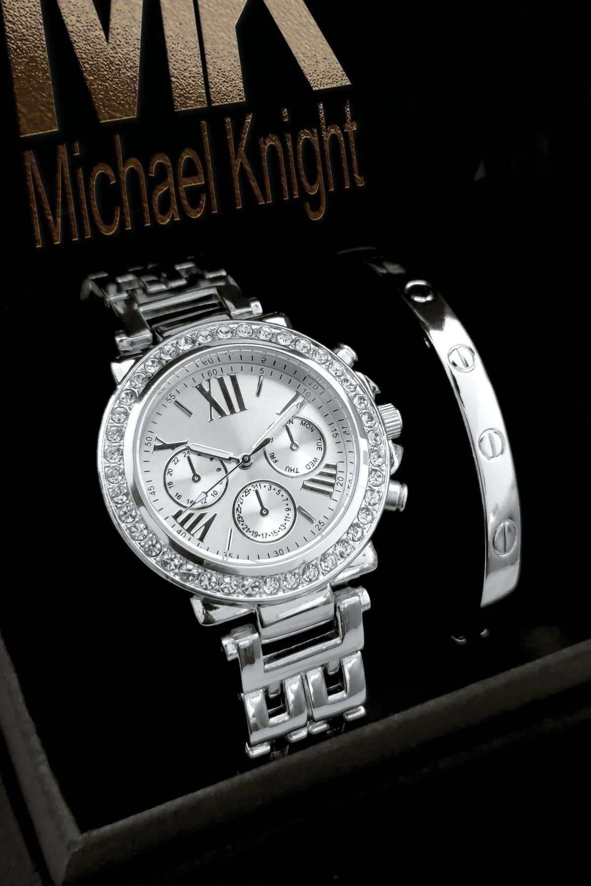 ساعت مچی دستبند در جعبه مخصوص Michael Knight