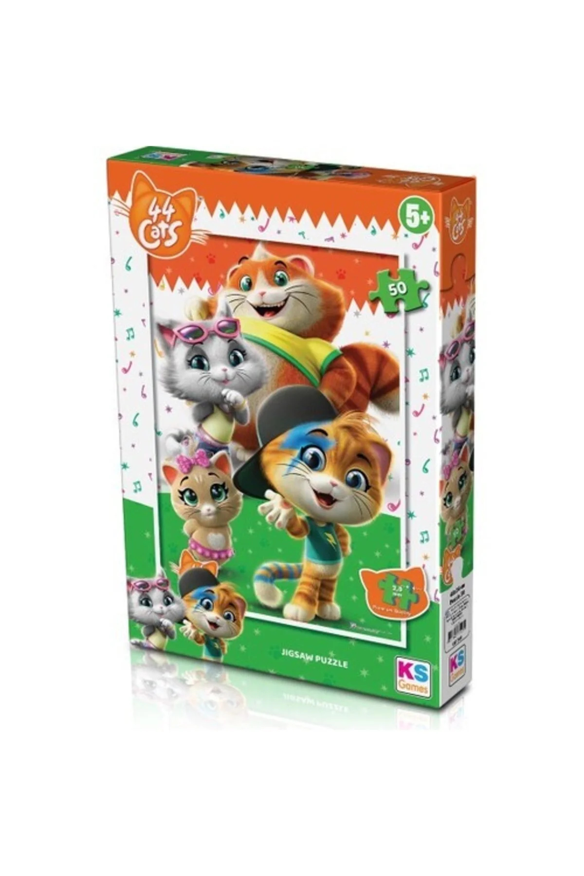 پازل 44 گربه 50 قطعه CAT709 اورجینال Ks Games