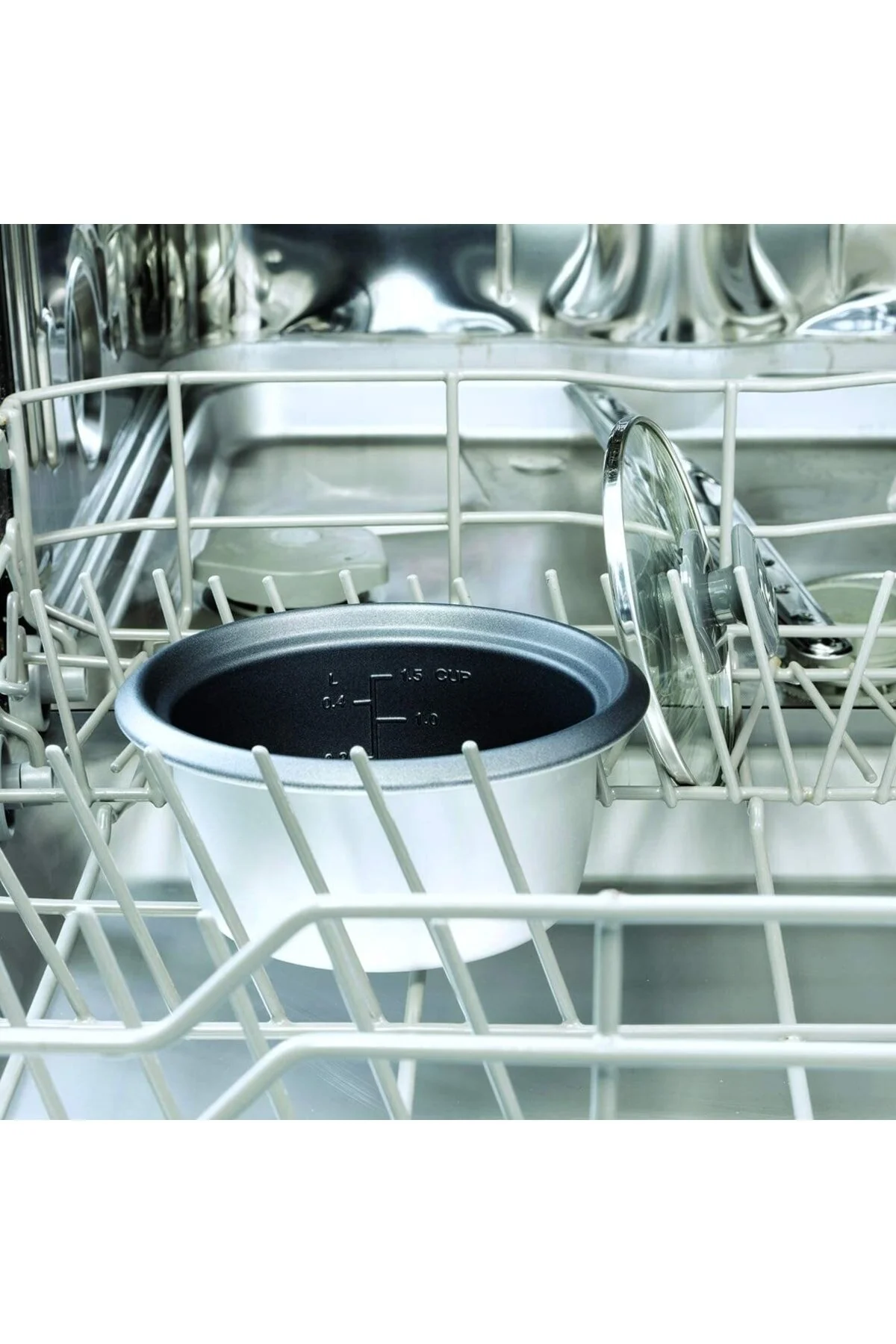 سایر پخت وپزهای برقی سفید برنج مینی 04 لیتر گرم نگه داشتن کاسه نمی تواند بچسبد  Russell Hobbs