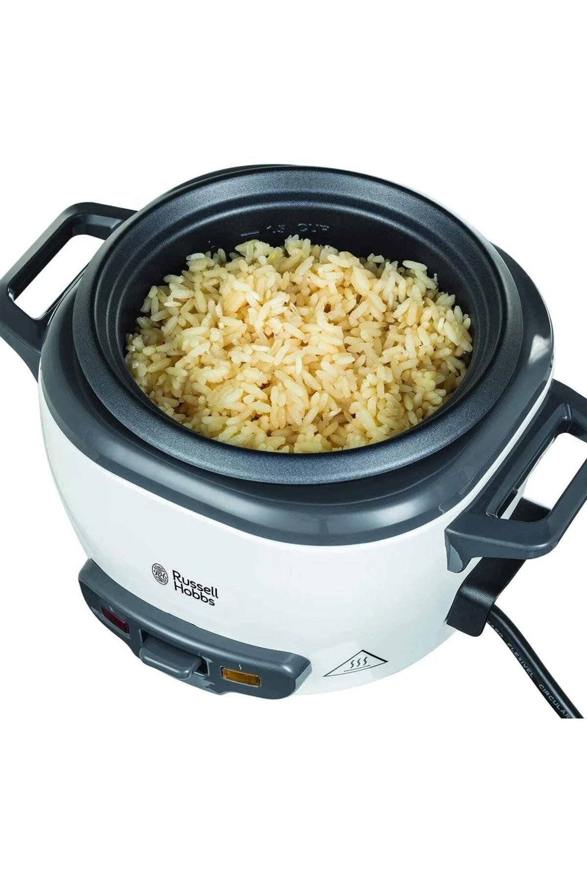 سایر پخت وپزهای برقی سفید برنج مینی 04 لیتر گرم نگه داشتن کاسه نمی تواند بچسبد  Russell Hobbs