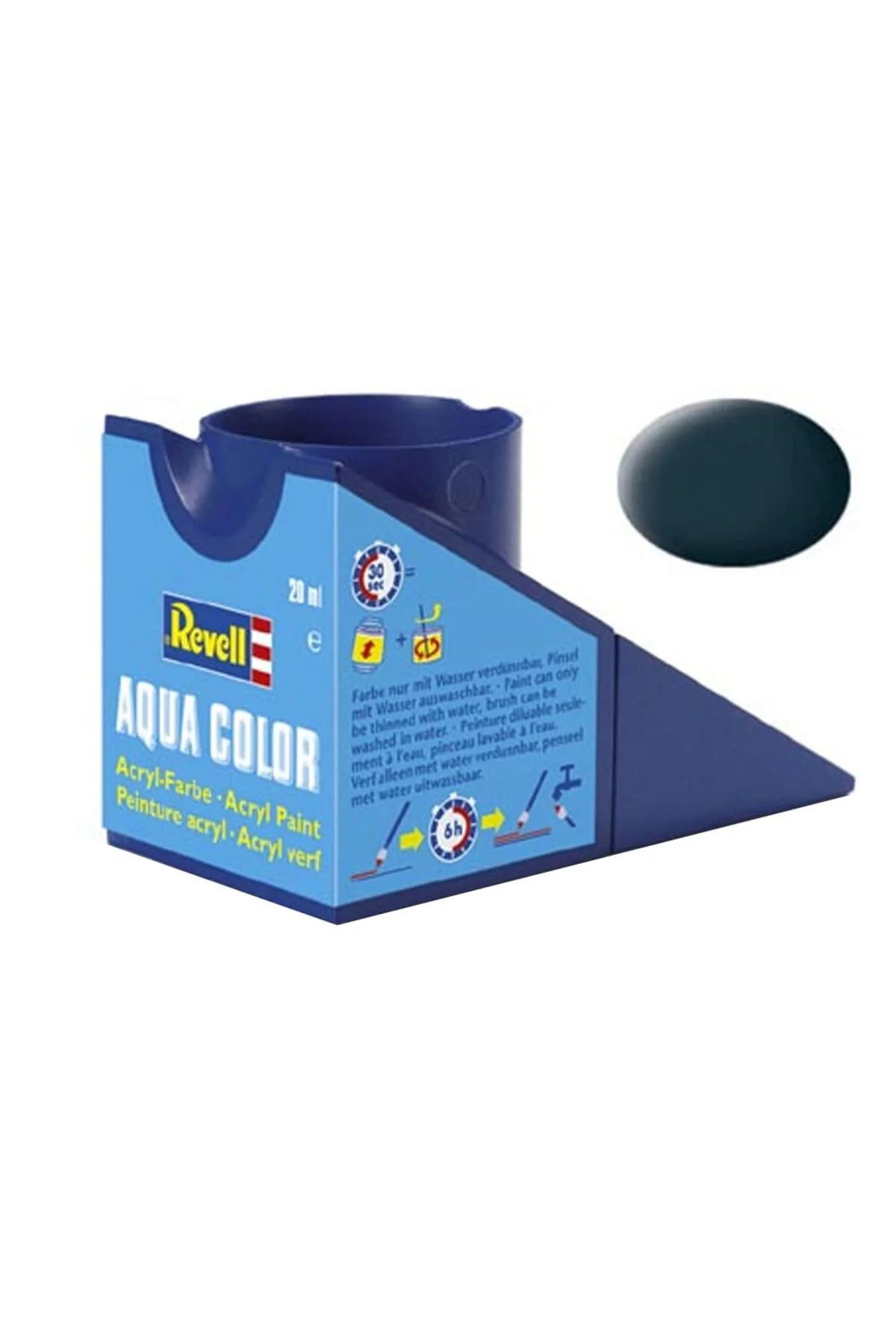 نقاشی پرایمر سفید AQUA گرانیت خاکستری 18ML اورجینال REVELL