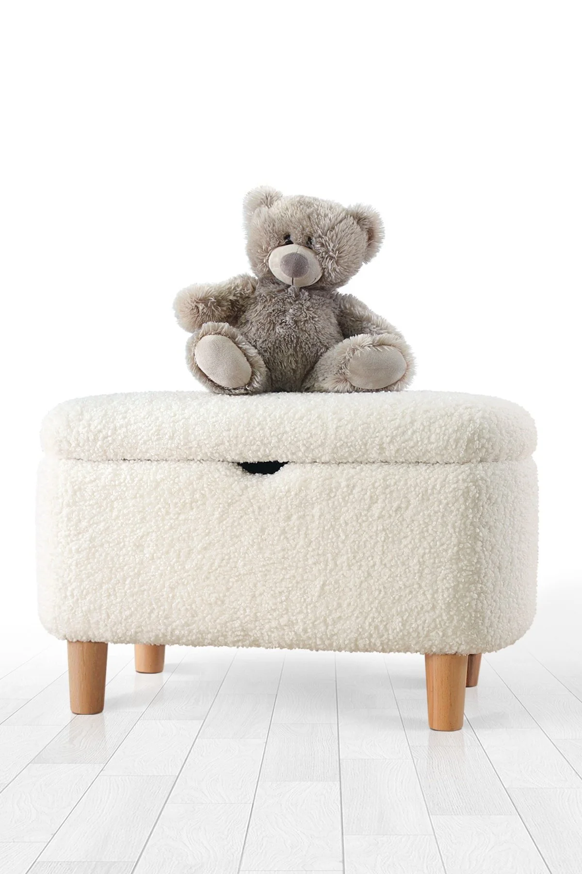 صندلی و مبل اتاق نوزاد YOMME KIDS CRAZY PUFF BEYAZ TEDDY Lorence Home