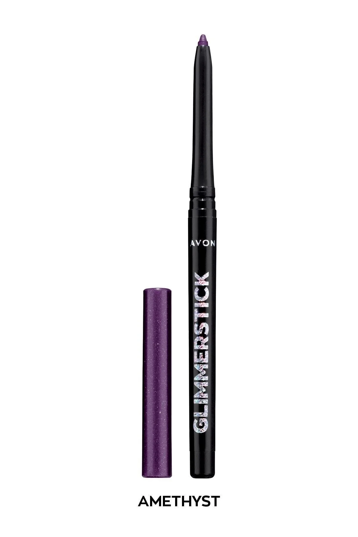 مداد چشم ضد آب و درخشان Glimmersticks مدل Amethyst رنگ مشکی آون Avon