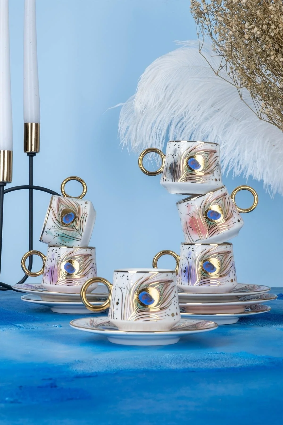 فنجان قهوه ASTERA 6 PERSON 90ML CUP COFFERLE PORCELAIN 0128 ACAR