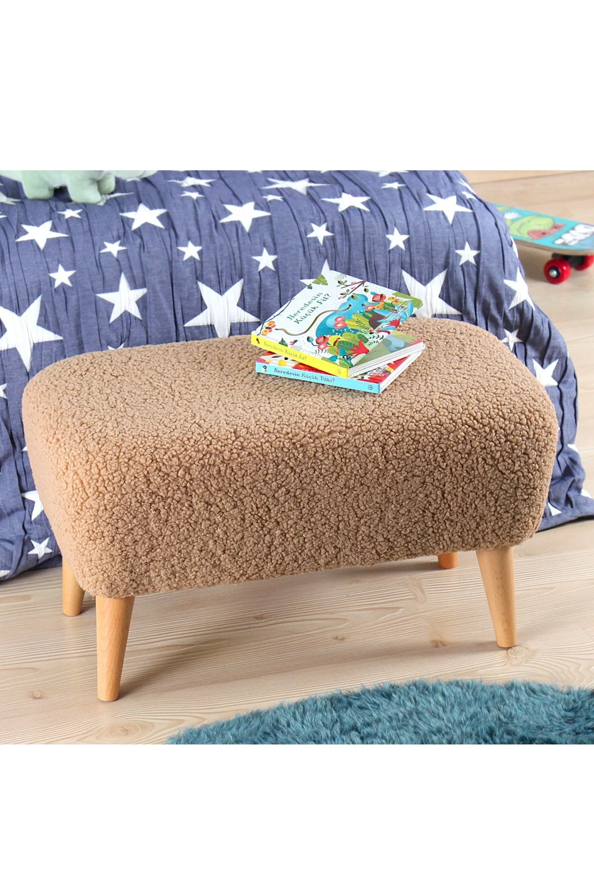 صندلی و مبل اتاق نوزاد MOOUV KIDS BENCH PUFF AHVE Lorence Home
