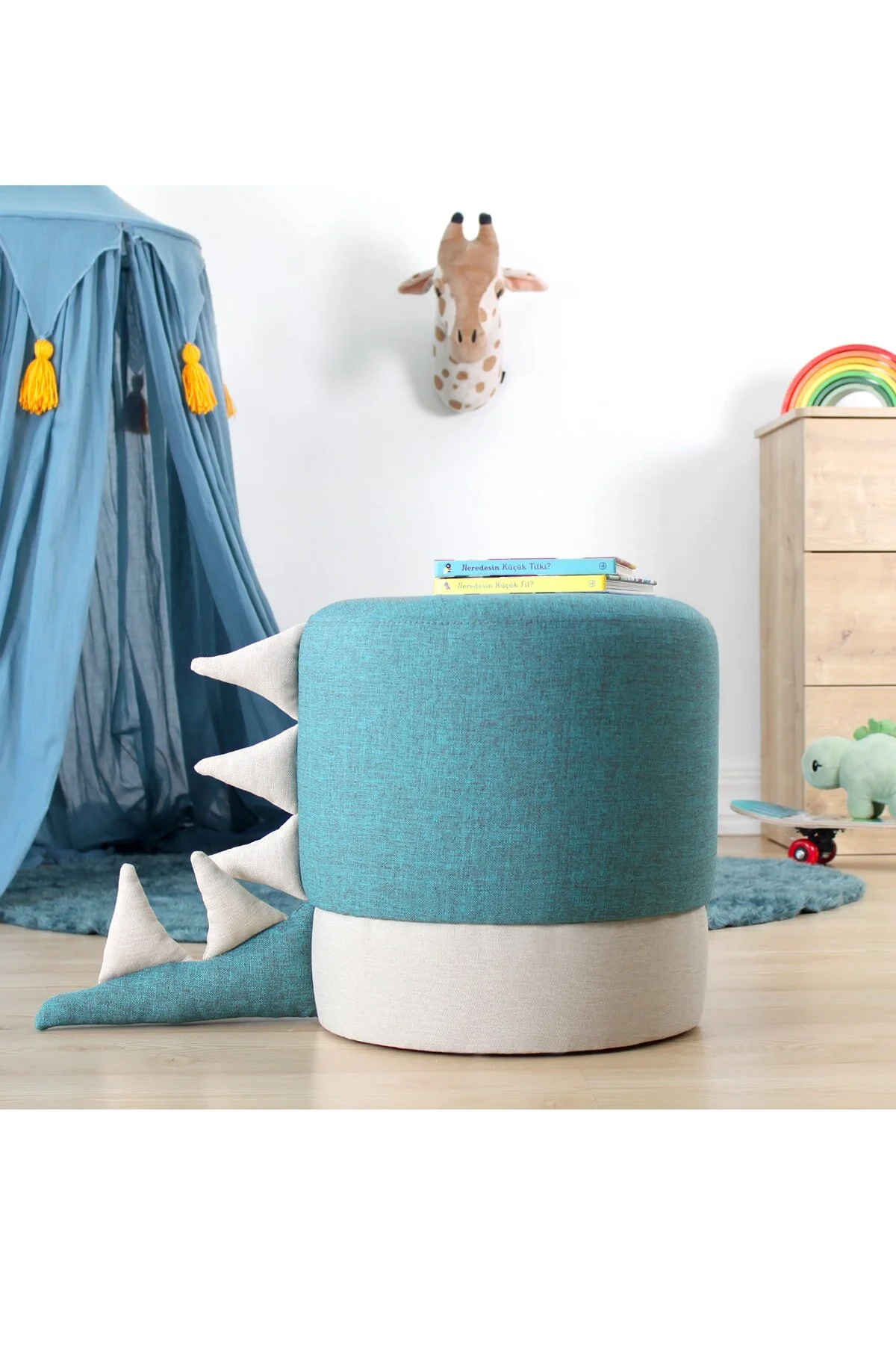 صندلی و مبل اتاق نوزاد پف بچه های DINODI آبی Lorence Home