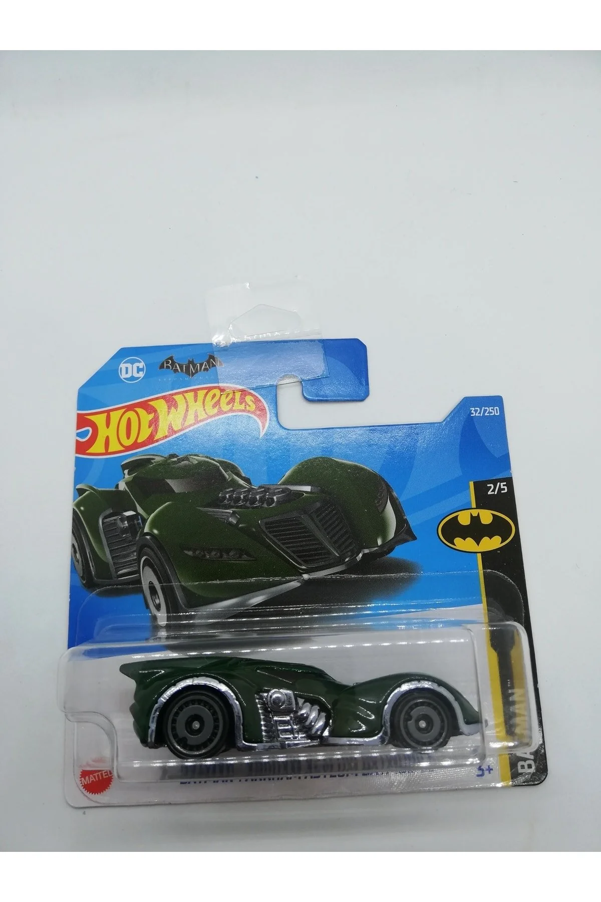 اسباب بازی های دیگر بتمن: ARKHAM ASYLUM BATMOBILE GREEN هات ویلز اورجینال HOT WHEELS