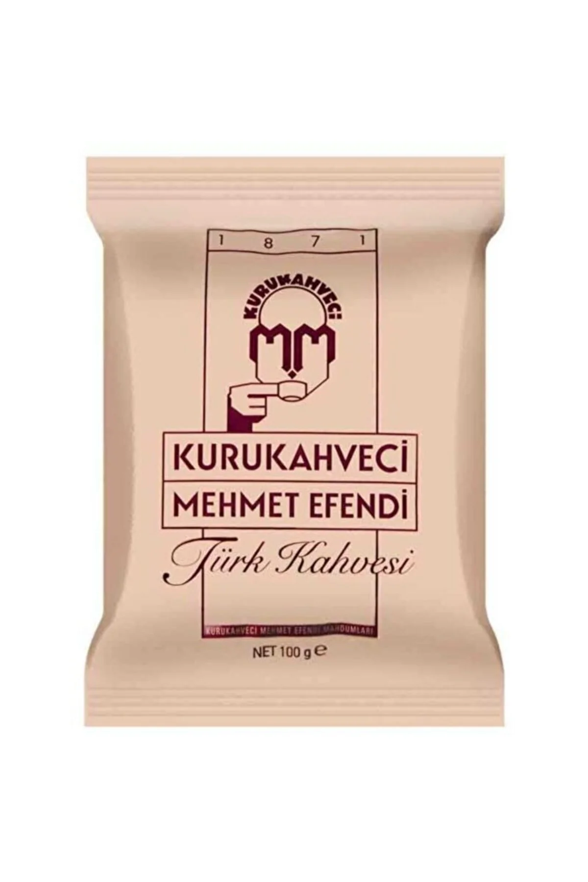 قهوه ترک ترکی KURUKAHVECI 100 گرم Mehmet Efendi