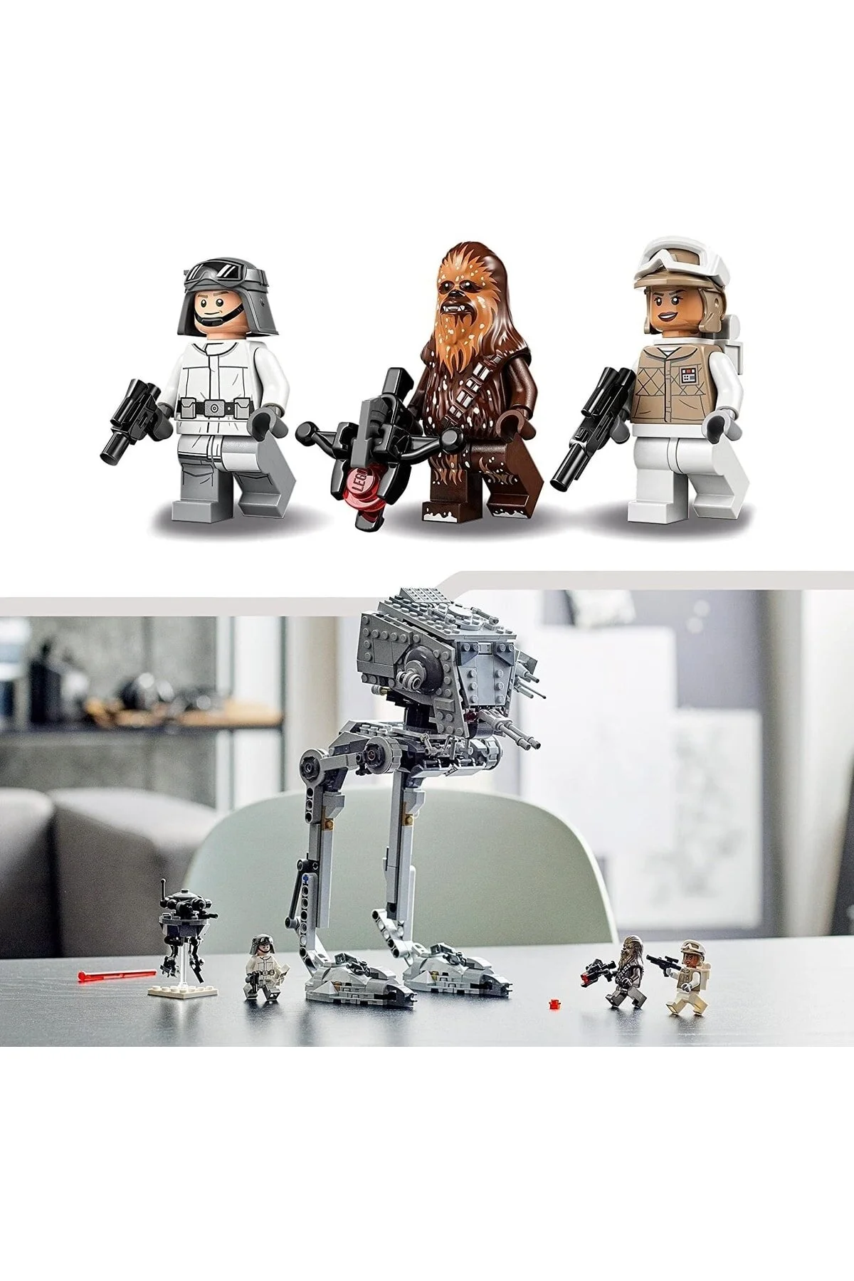 لگو و اسباب بازی های ساخت محور STAR WARS™ HOTH™ AT ST™ 75322 ست ساختمان برای کودکان 9 سال به بالا 586 قطعه از ترکیه LEGO