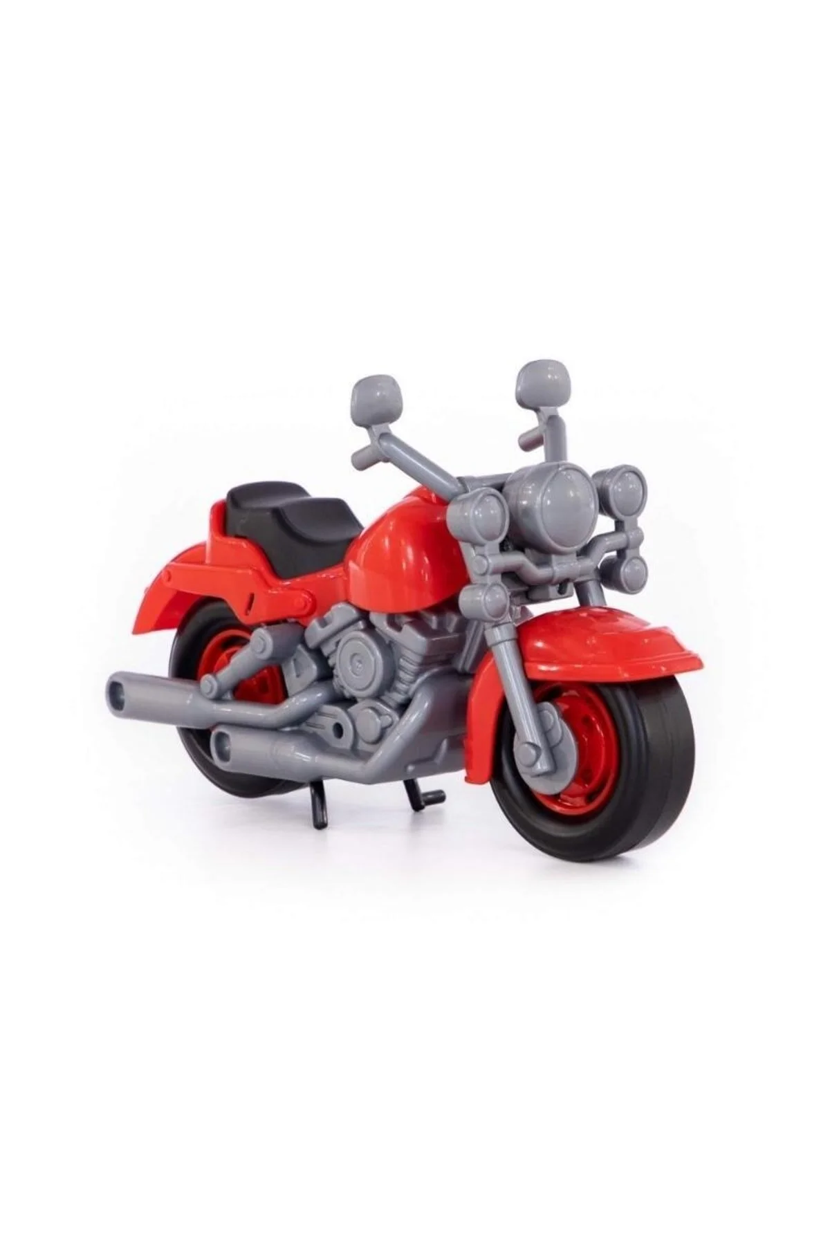اسباب بازی های فیگور دیگر موتورسیکلت TOY CROSS 27 سانتی متری اصطکاکی رنگ خاکستری زرد Genel Markalar