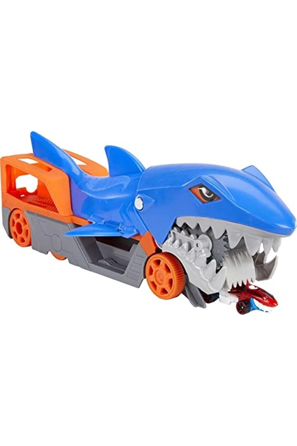 ماشین اسباب بازی مجموعه SHARK TRANSPORTER شامل مقیاس 1 1:64 کودکان 4 تا 8 ساله از ترکیه HOT WHEELS