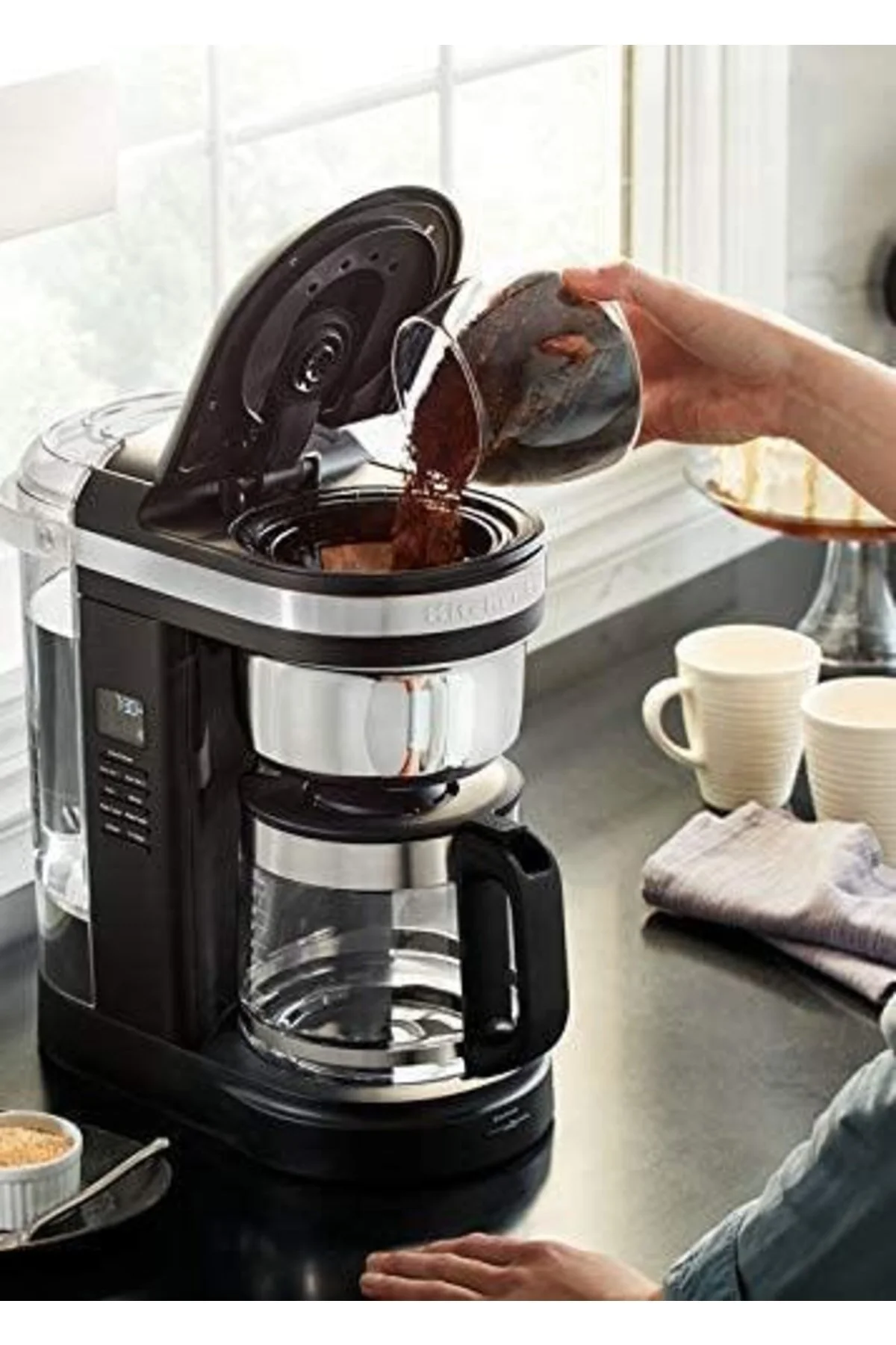 قهوه ساز فیلتری Filter Machine 5Kcm1209 Eob مشکی Onyx  Kitchenaid