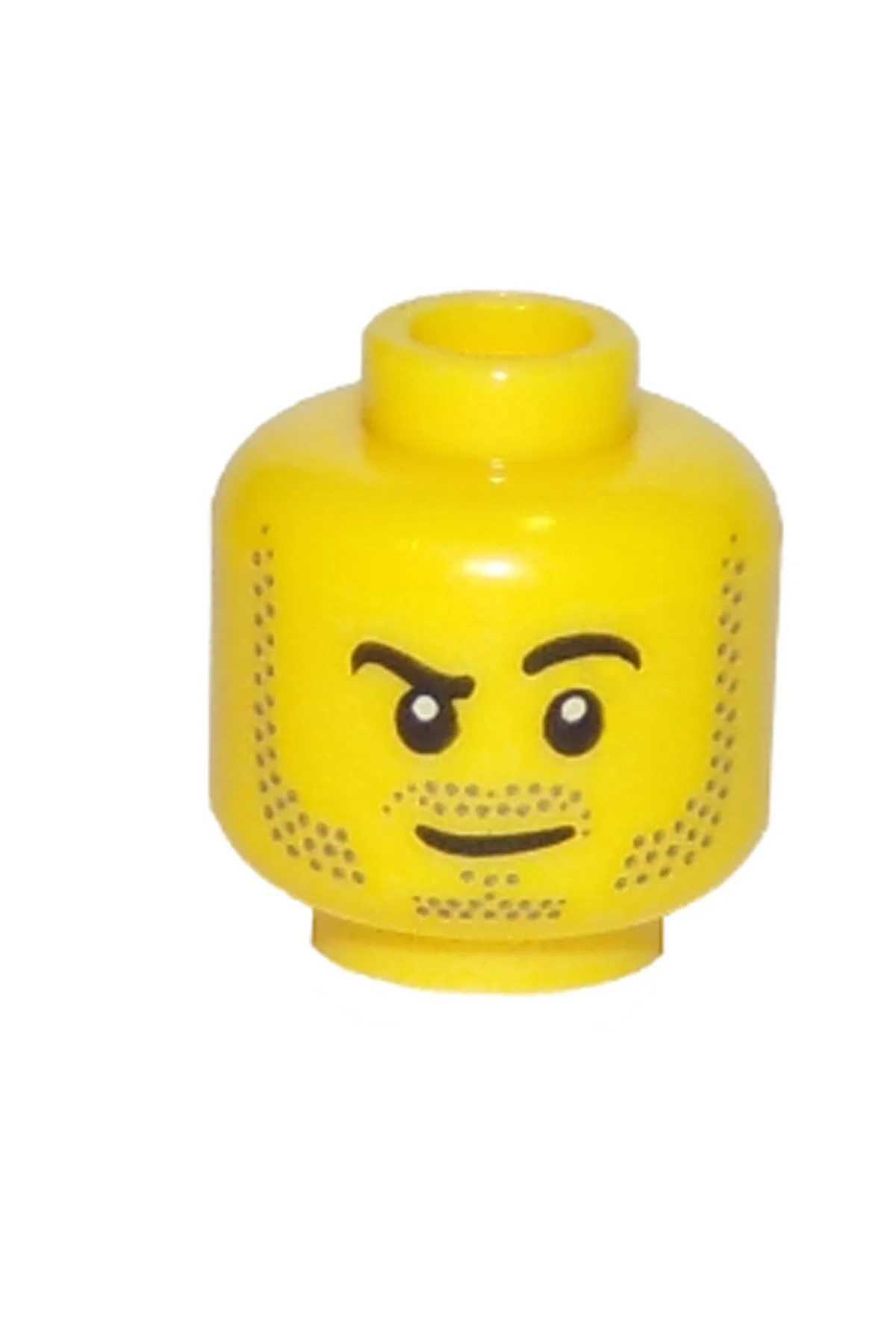 لگو لوازم جانبی اصلی مینی رنگ مینیماژور سر زرد مردانه کثیف مردهای ریش دار اورجینال LEGO