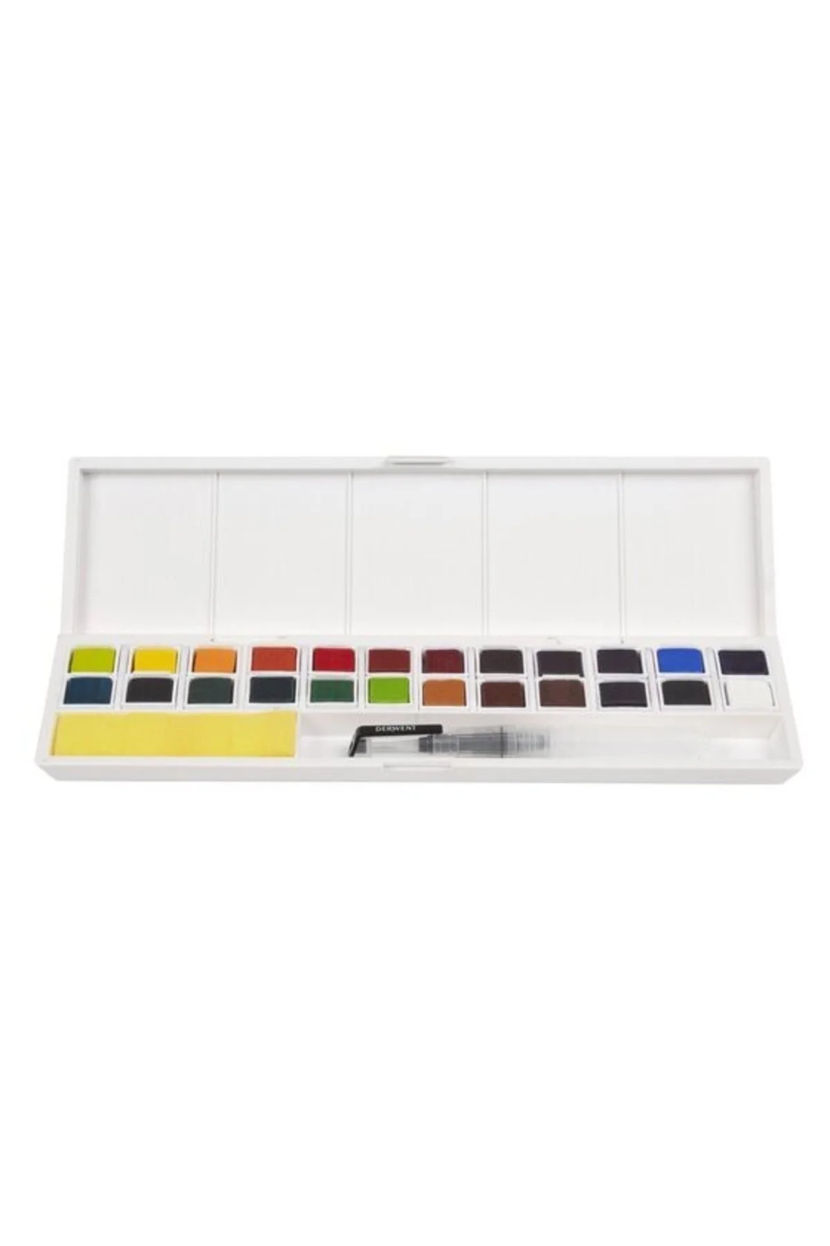 آبرنگ سفید مداد رنگی : مجموعه Inktense: 24 رنگ  Derwent